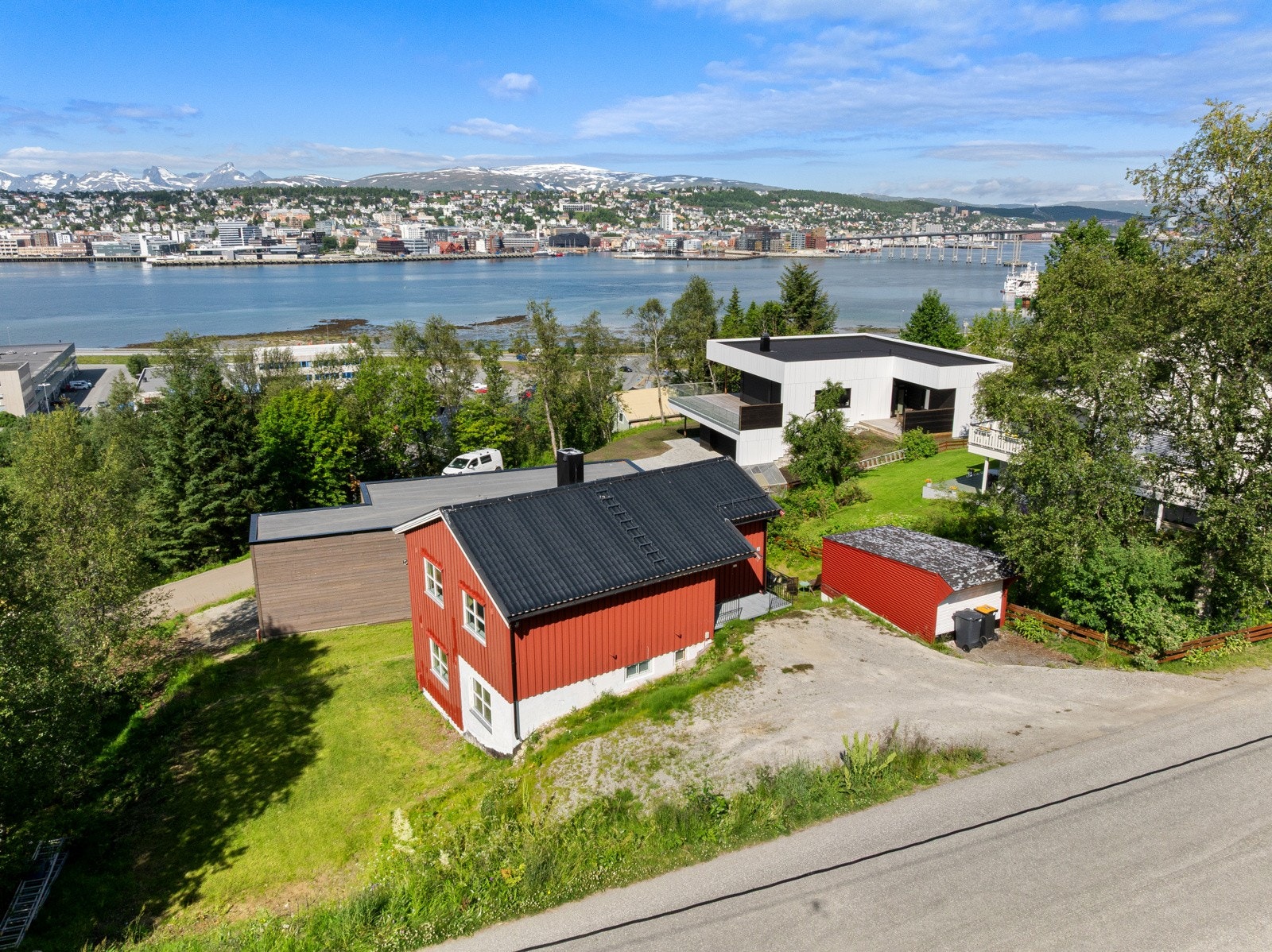 Fantastiske sol og utsiktsforhold