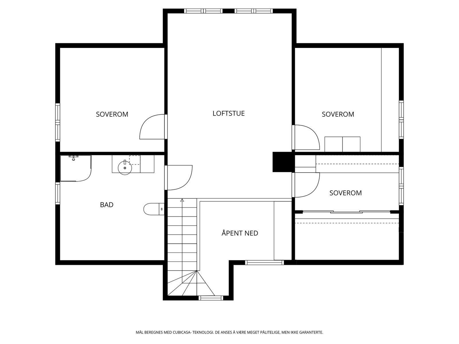 Plantegninger 2.etasje Galleribilde