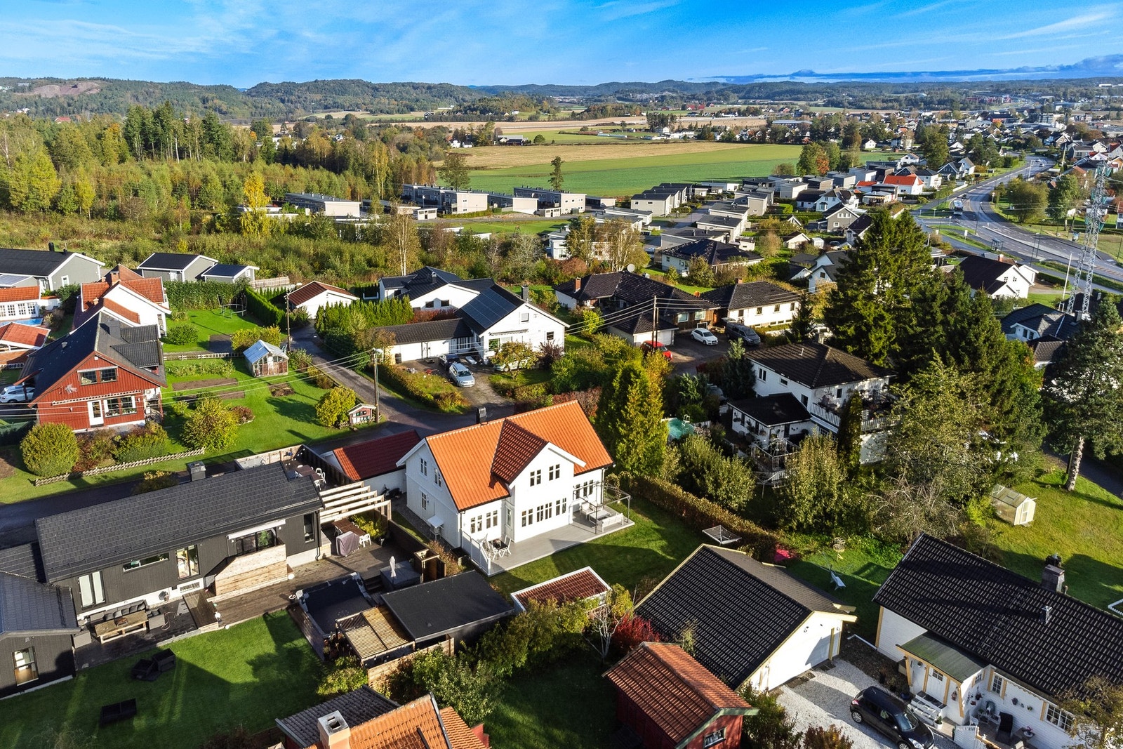 Omgivelsene er landlige og fredfulle, samtidig som det er kort vei inn til alle fasiliteter i Tønsberg sentrum Galleribilde