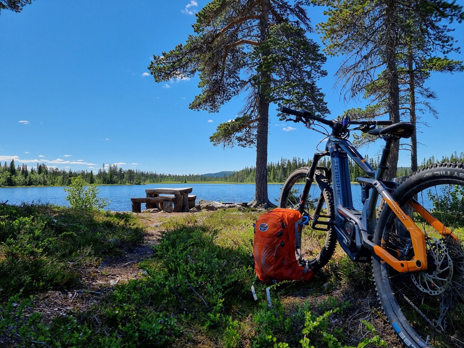 Området byr på flotte markerte turstier i alle himmelretninger, i fjellterreng og skogsterreng. Her er det turstier godt egnet for både vandring og sykling. Galleribilde