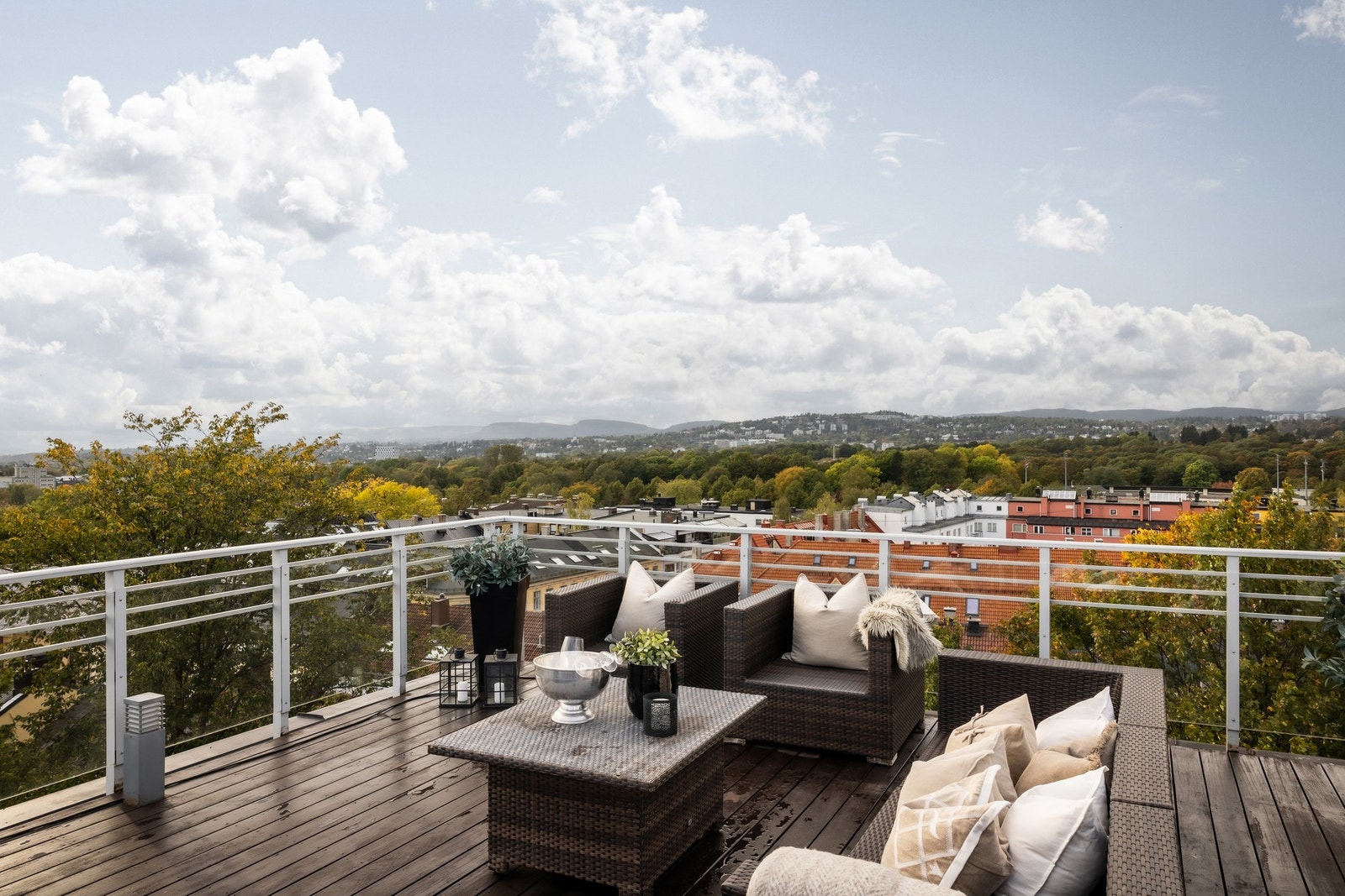 Sofasone med fri utsikt. Galleribilde