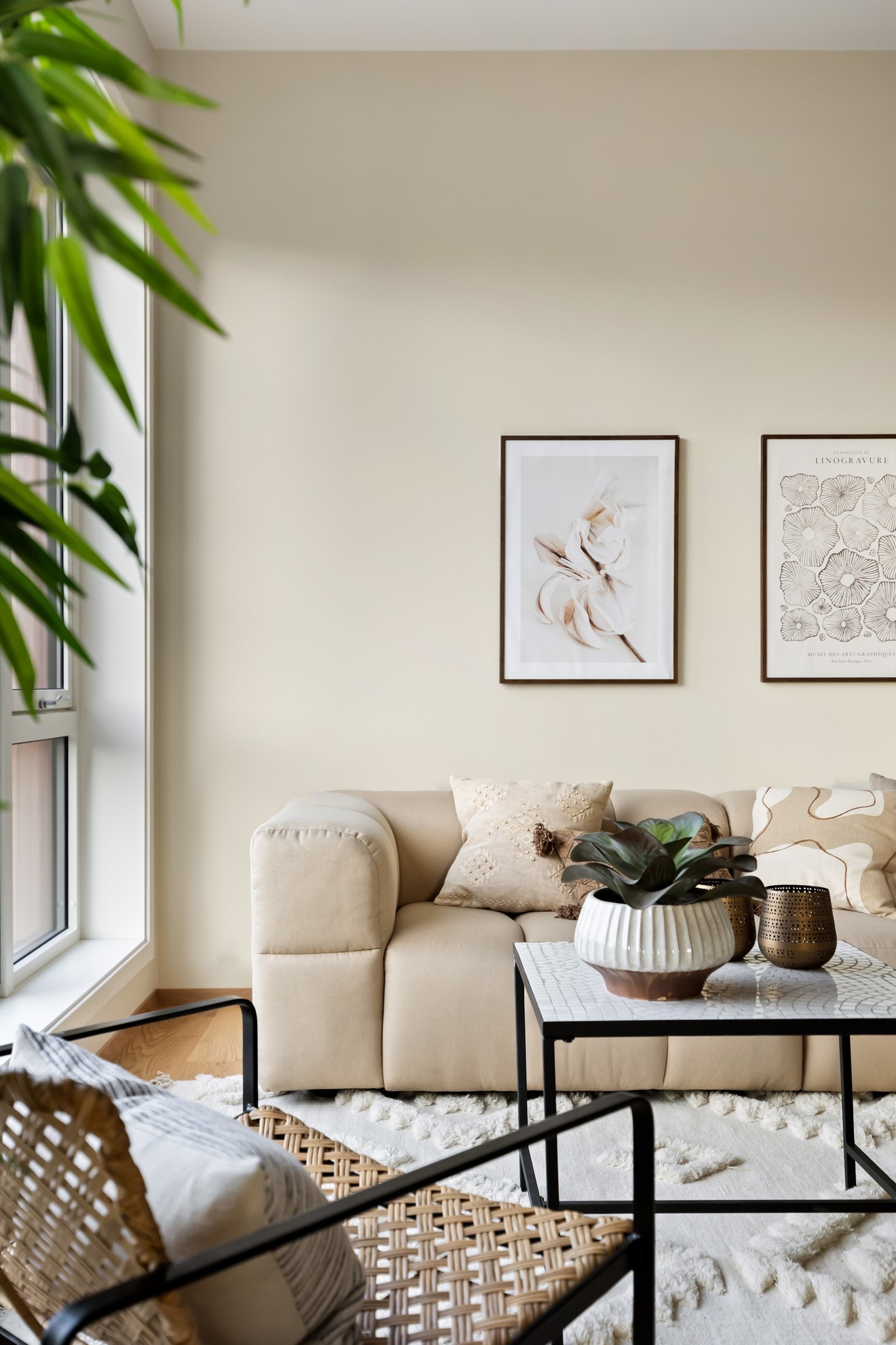 Toppmoderne leilighet med gode fargevalg Galleribilde