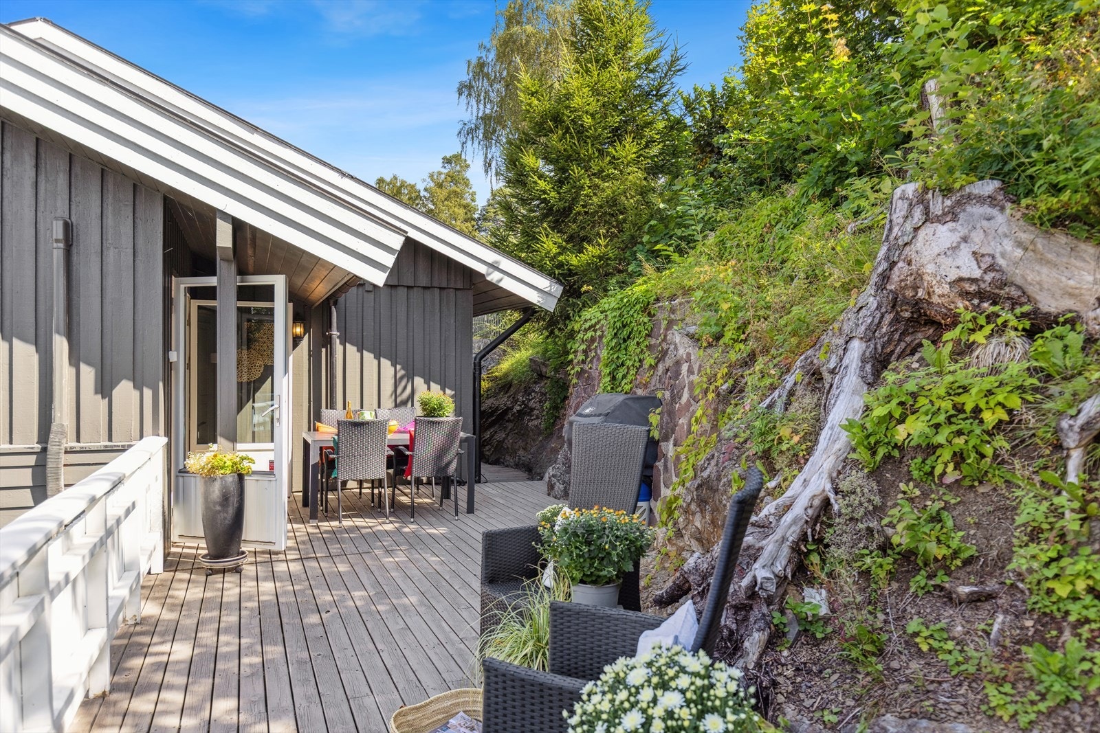 Plass til flere sittegrupper. Galleribilde