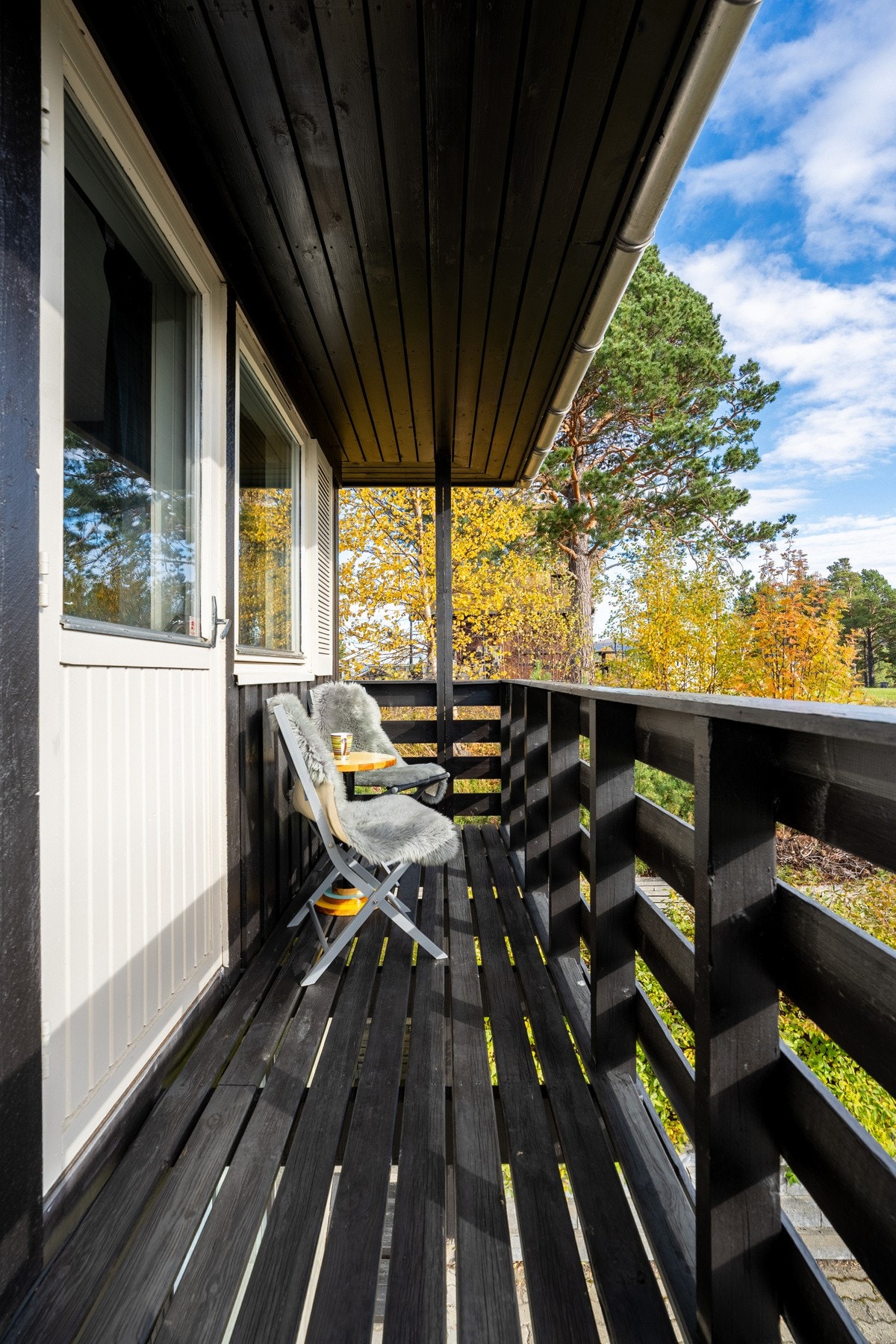 Luftebalkong på balkongen tilhørende hovedsoverommet Galleribilde