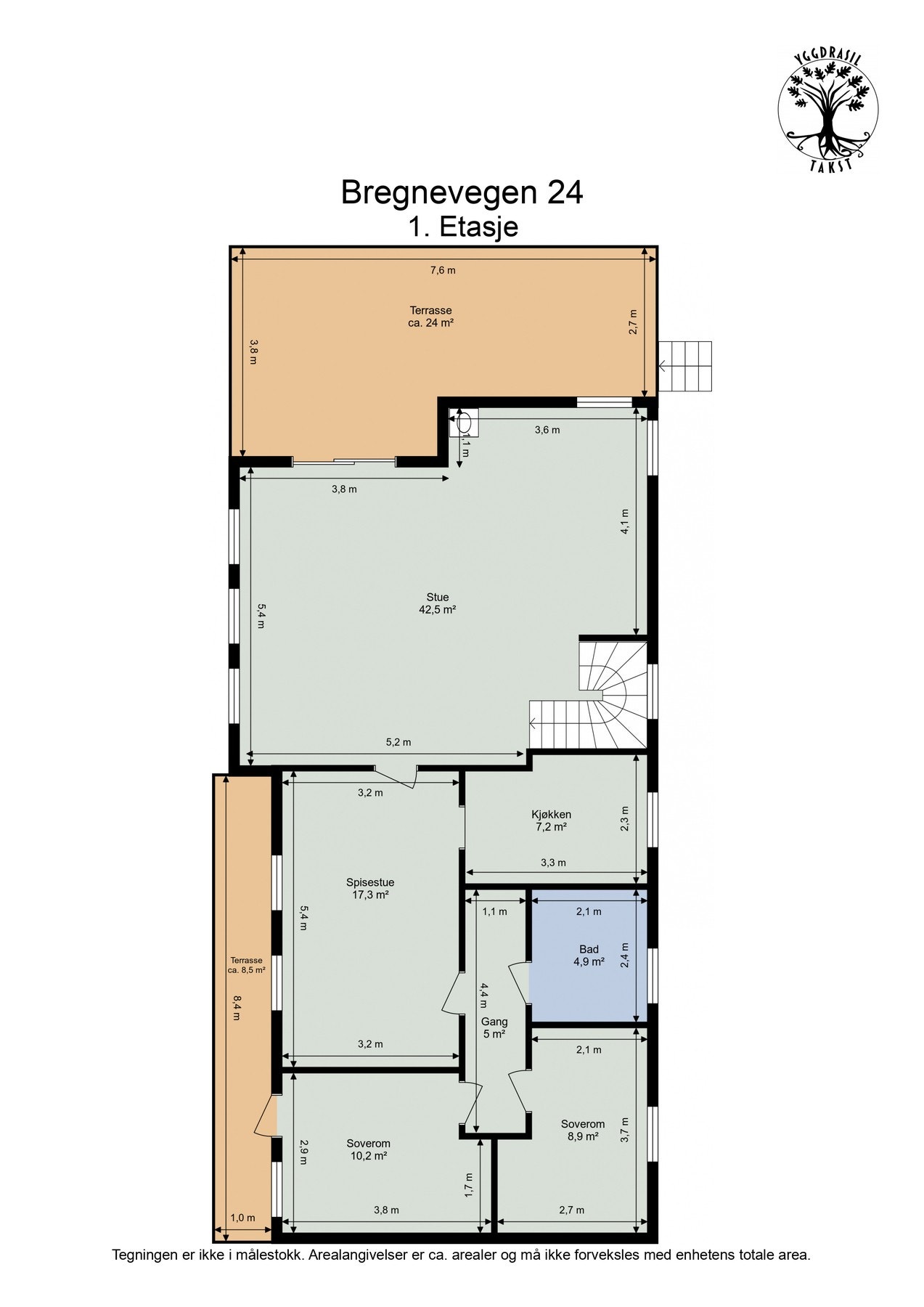 Hovedetasje Galleribilde