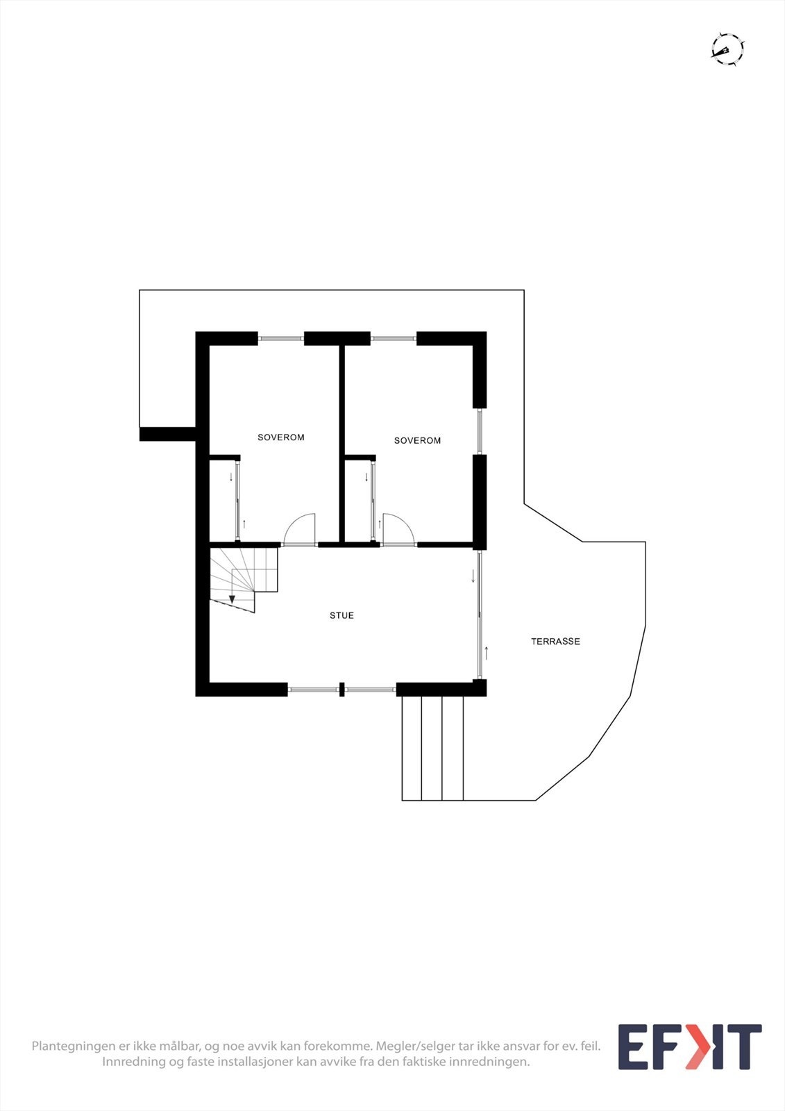Plantegning tilbygg Galleribilde