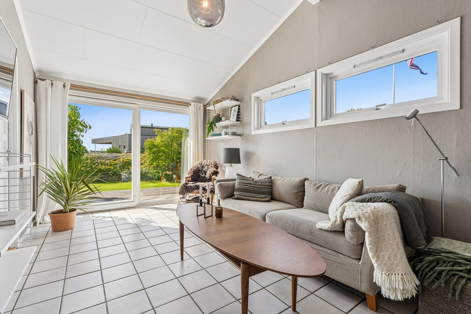 Tv- stue i tilbygg Galleribilde