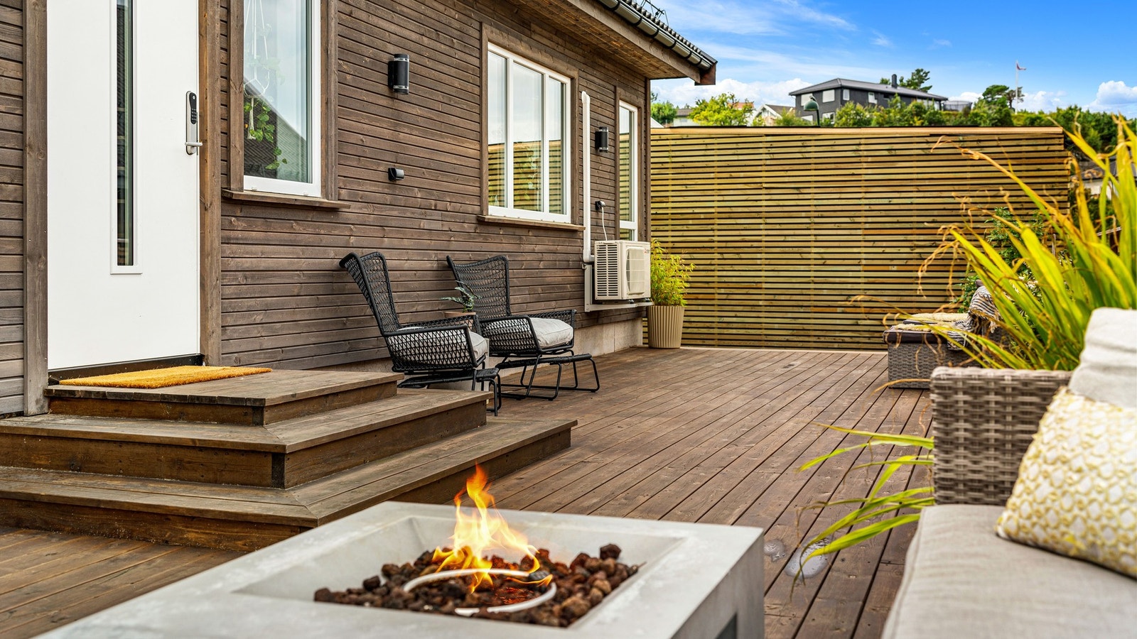 Her bor du nesten innerst i blindgate uten gjennomkjøring. Galleribilde