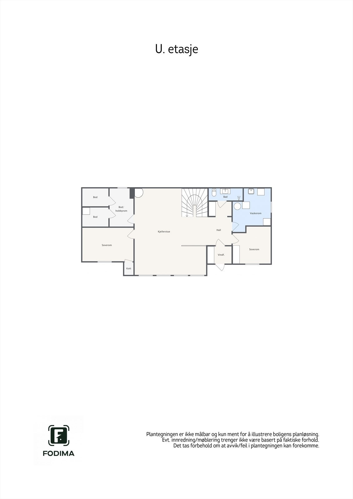 Plantegning 2. etasje Galleribilde