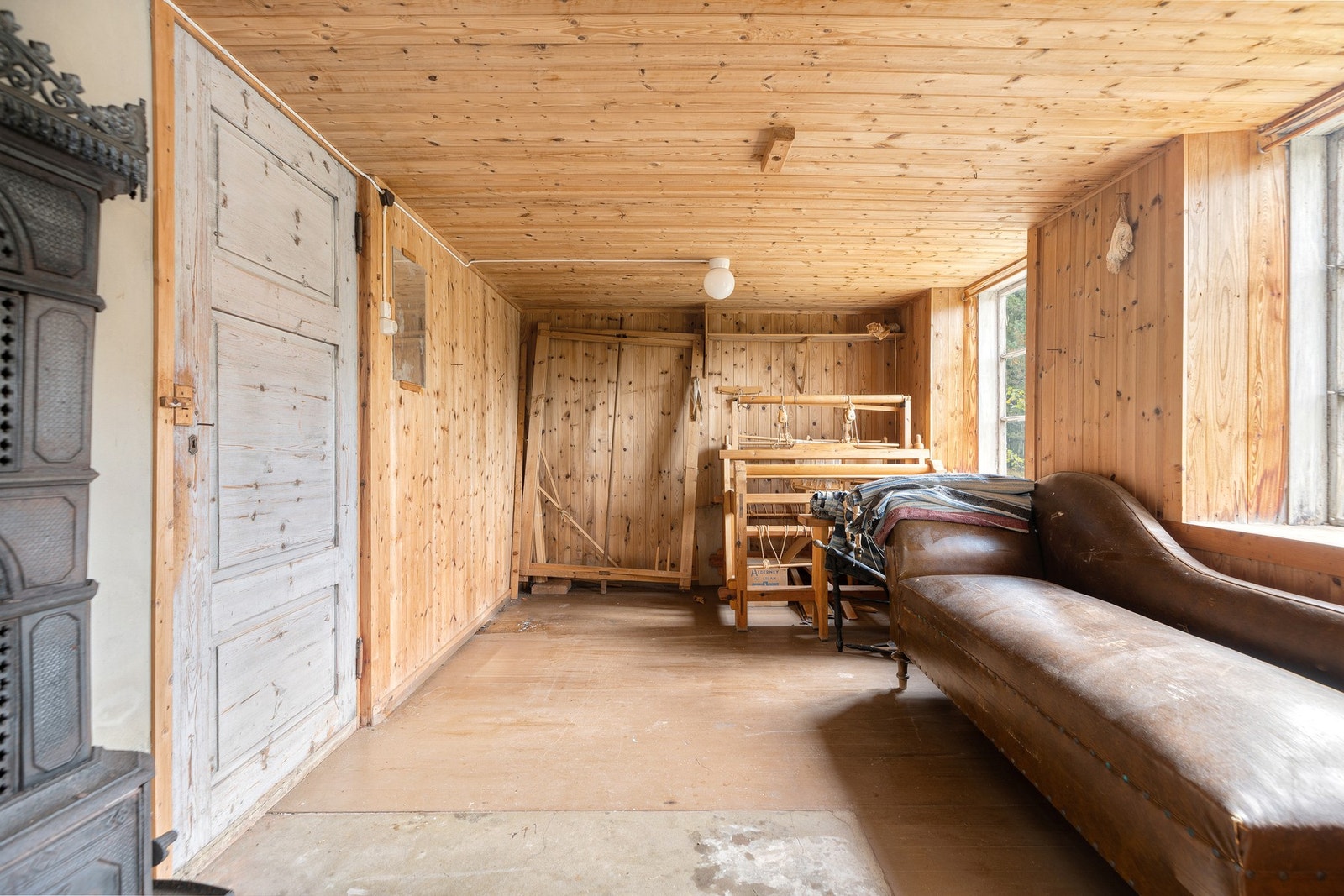 Kjelleren kan brukes som hobbyrom eller lagringsplass. Galleribilde