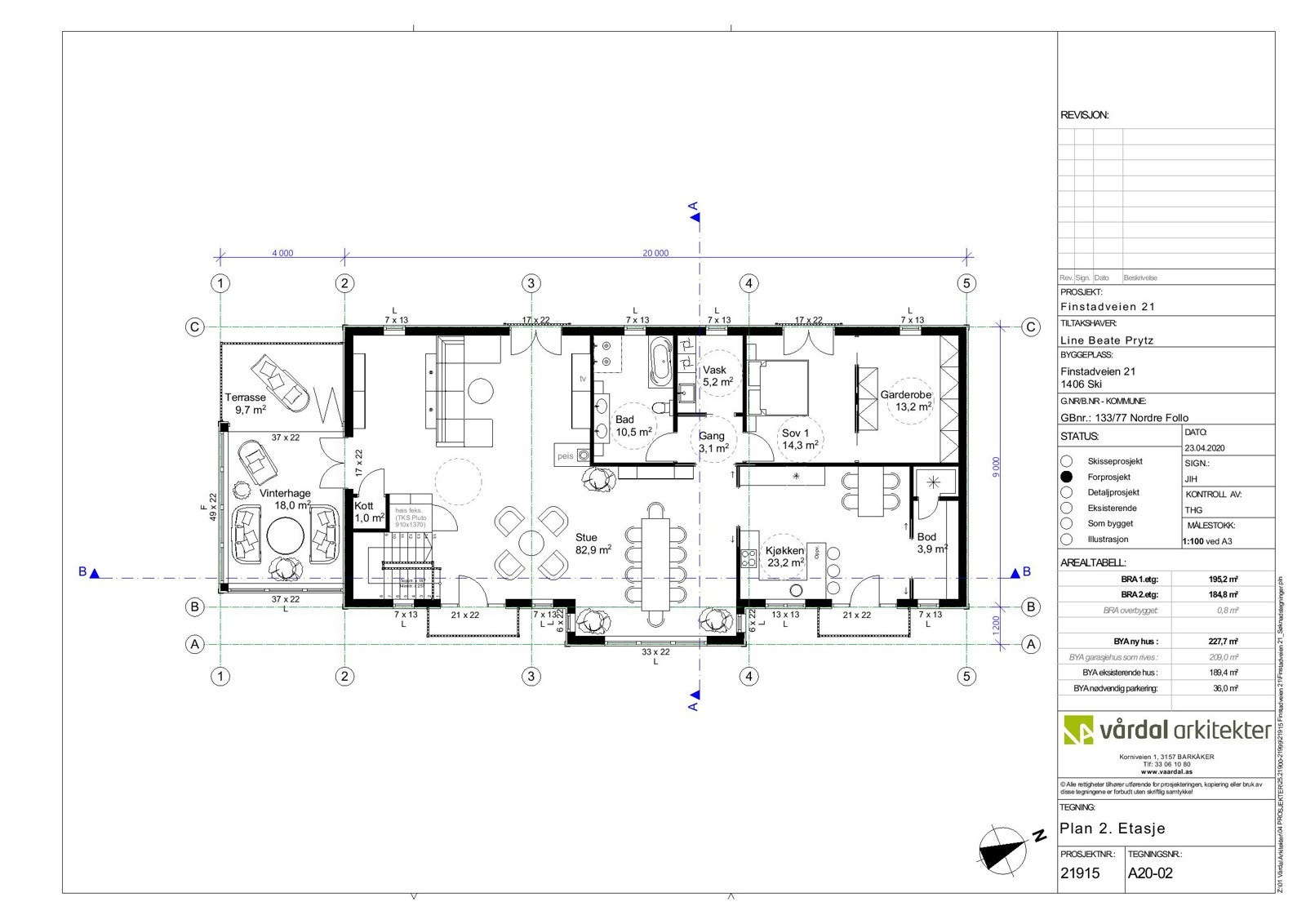 Plan 2. Etasje Galleribilde