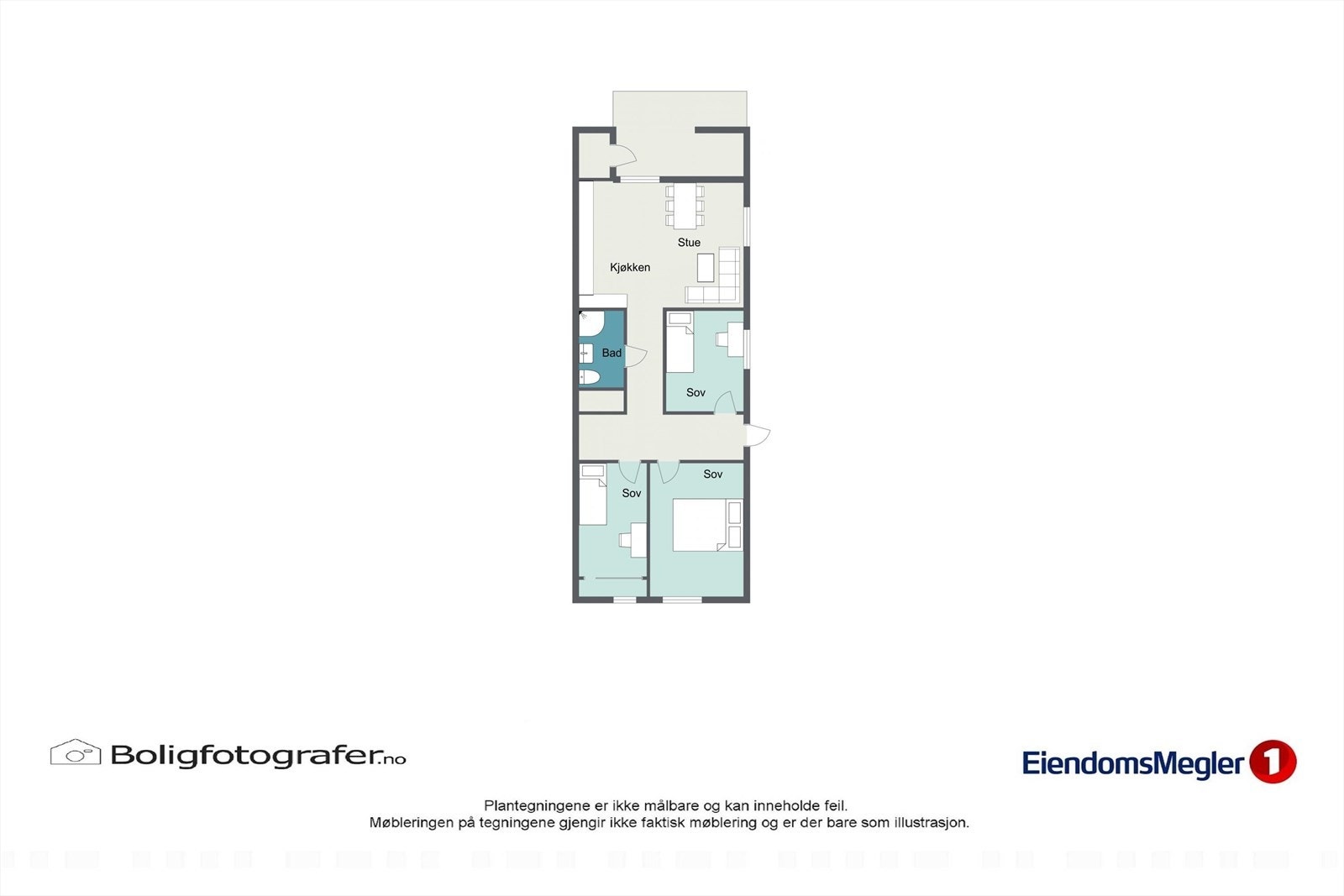 Effektiv planløsning Galleribilde