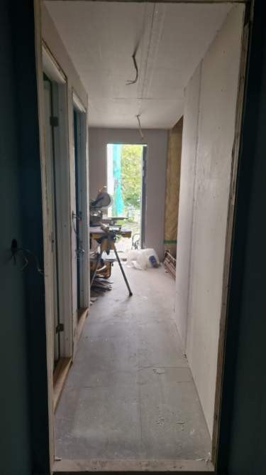 Uferdige arbeider i 2. etg Galleribilde