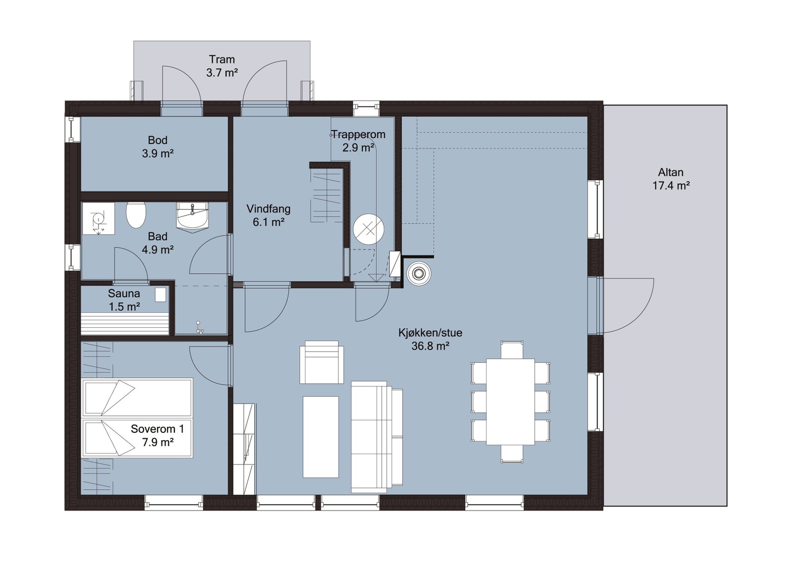 Plan 1.etg Galleribilde
