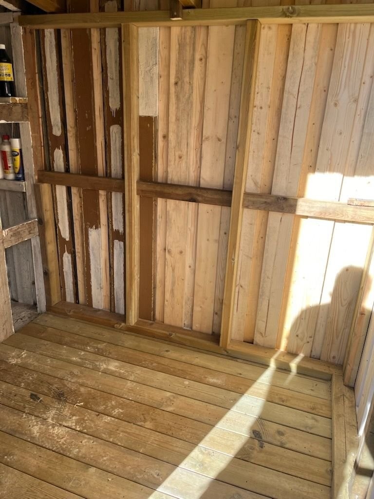 Del av den nye boden. Galleribilde