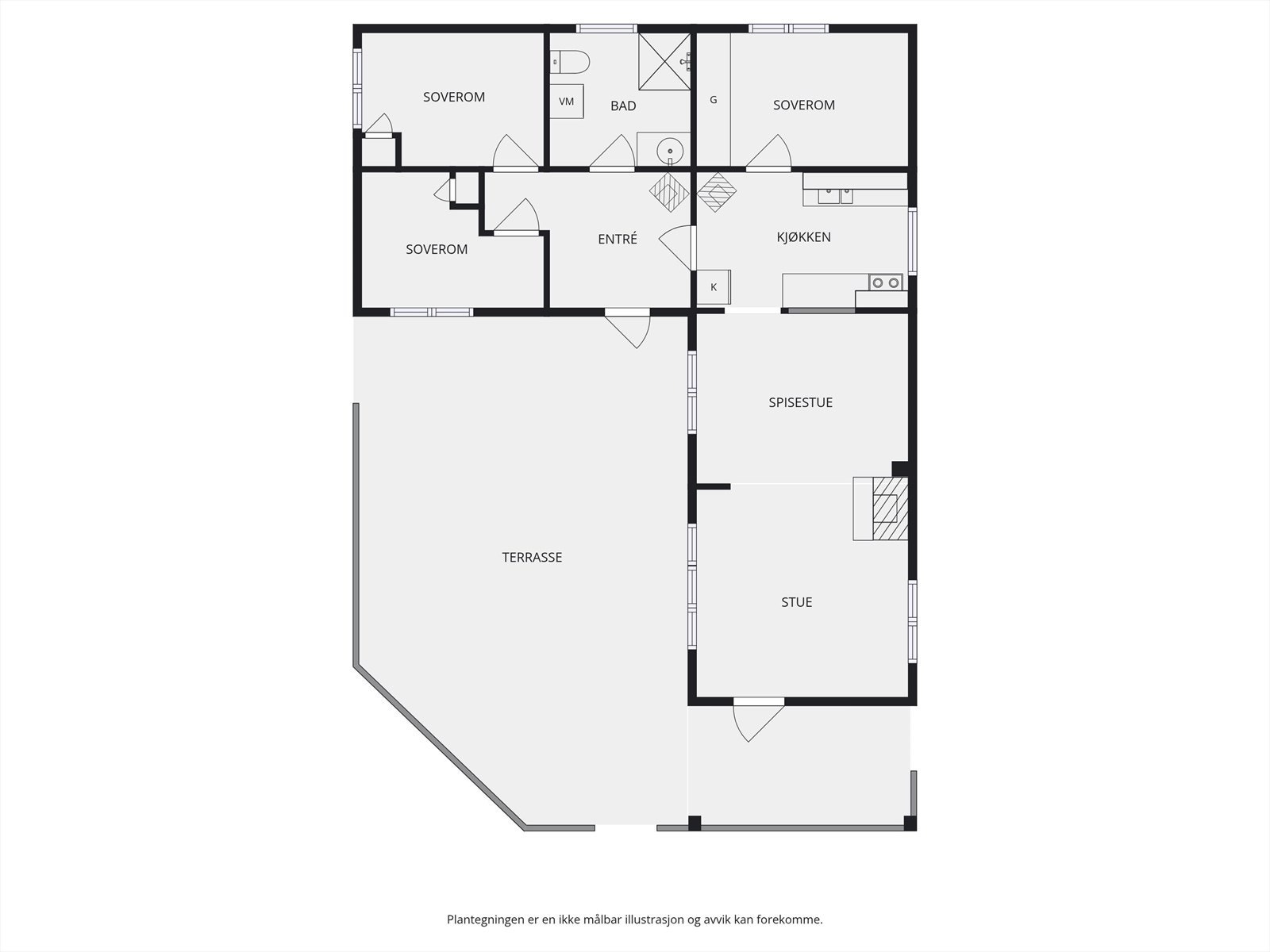 Plantegning. Galleribilde