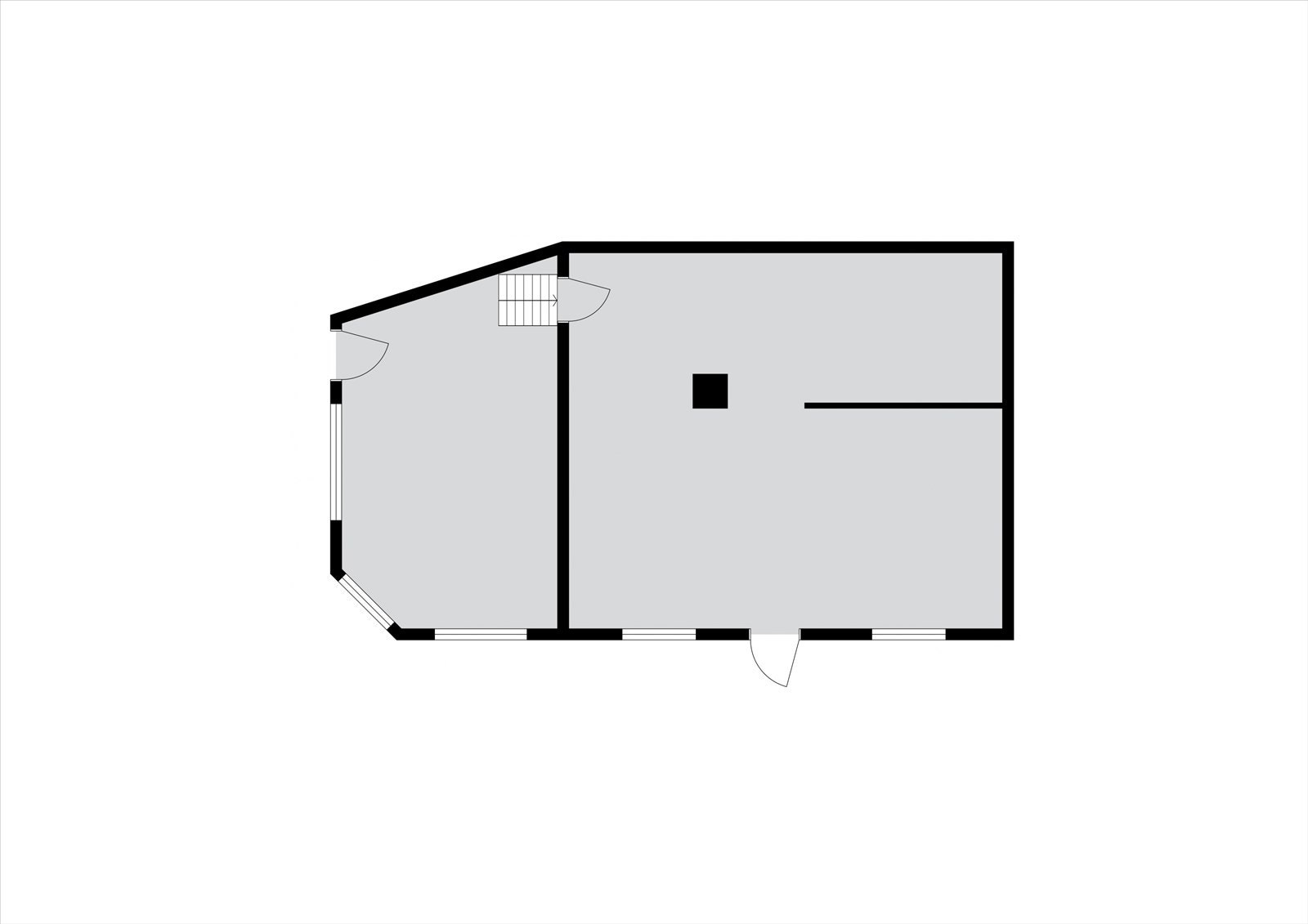 Planløsning kjeller Galleribilde