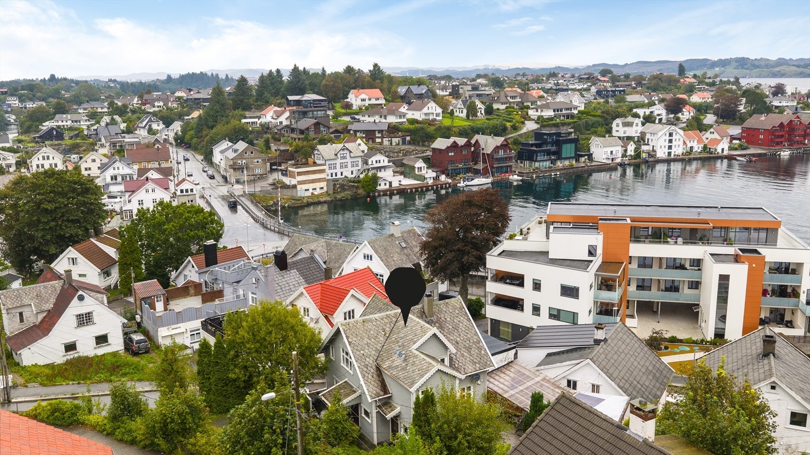 Herfra er det gangavstand til alt du har behov for i hverdagen Galleribilde