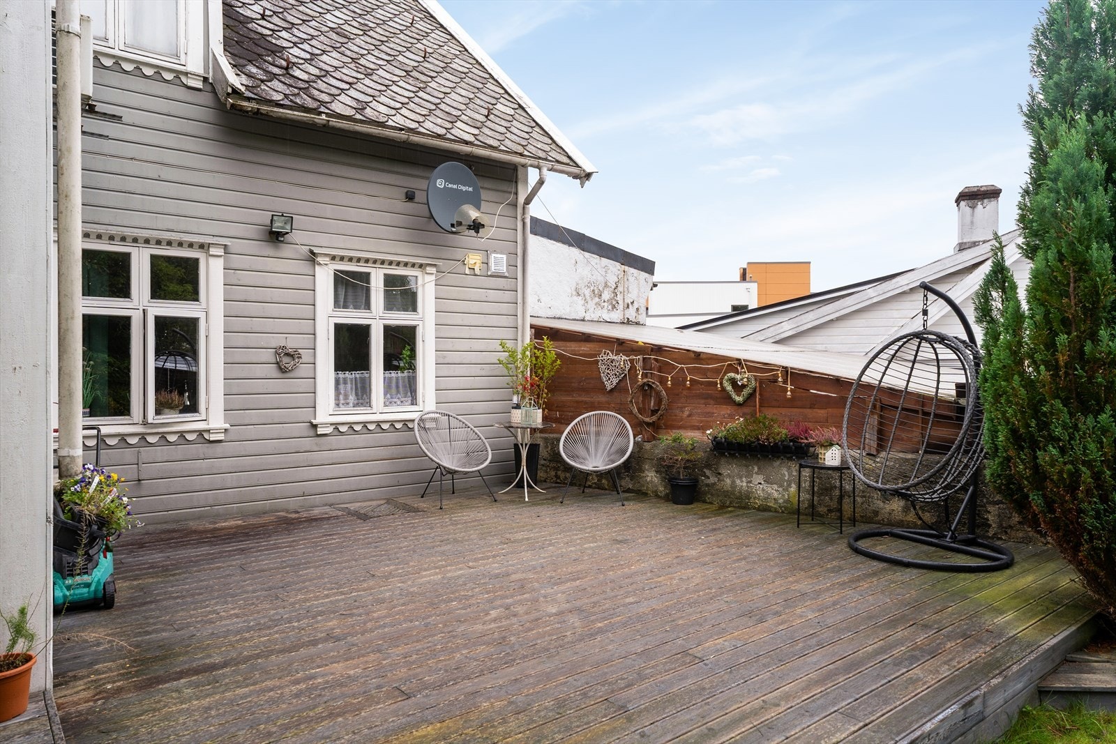Her ligger alt til rette for å kunne nyte fine og varme dager Galleribilde