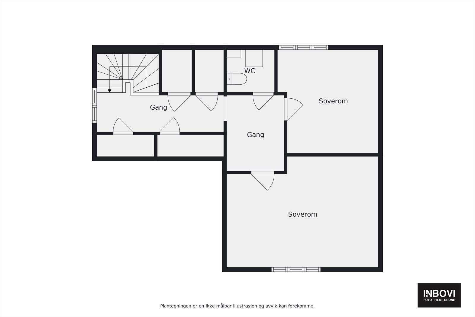 Planskisse 2. etasje Galleribilde