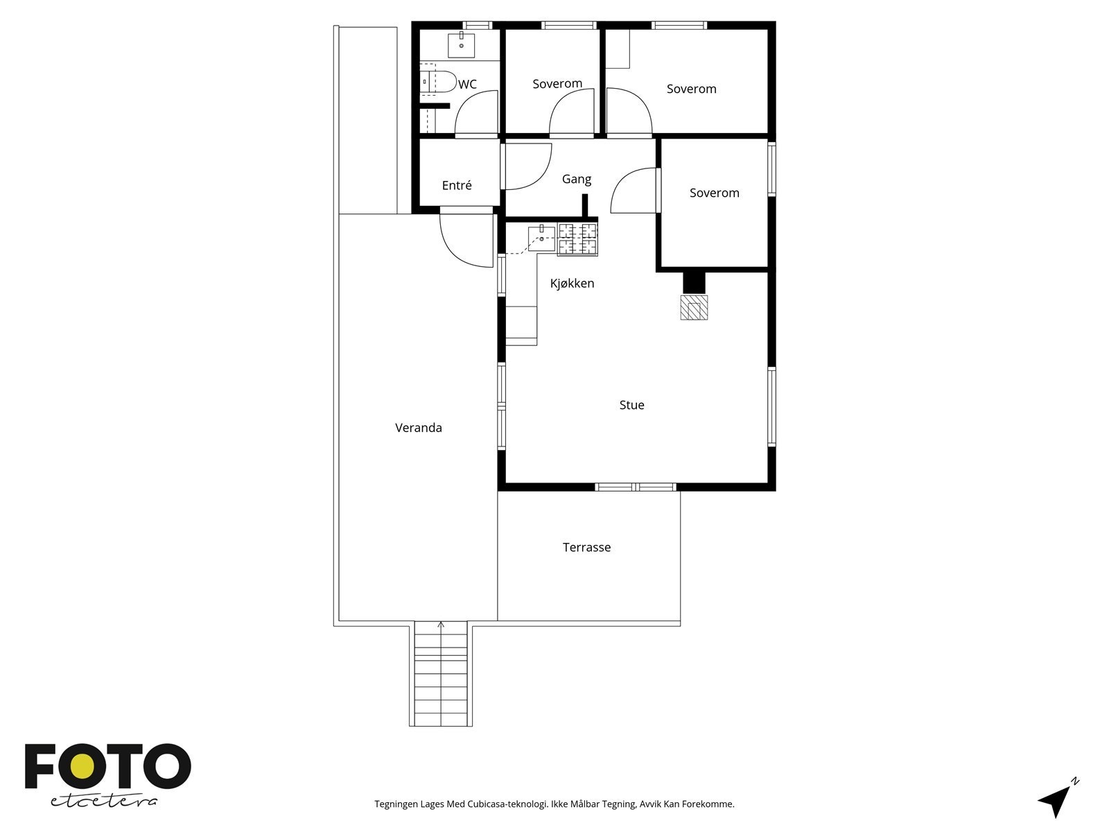 Veiledende planskisse. Ikke målbar. Galleribilde