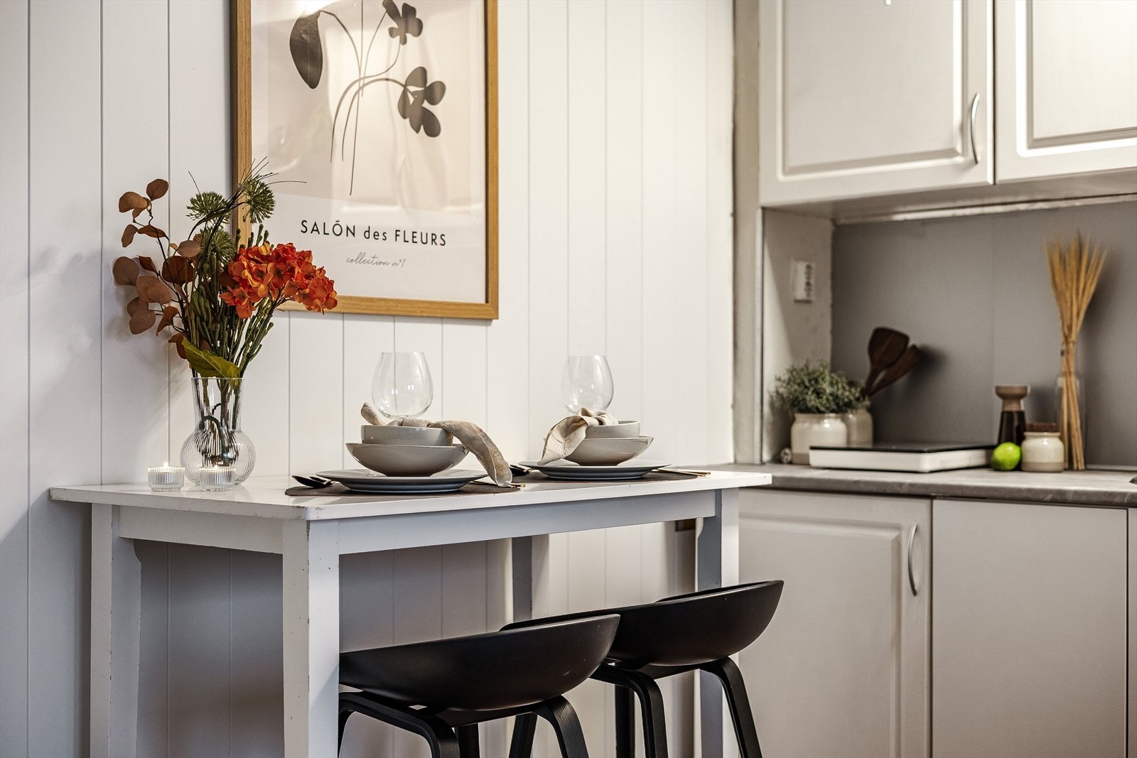 Plass til et lite spisebord Galleribilde