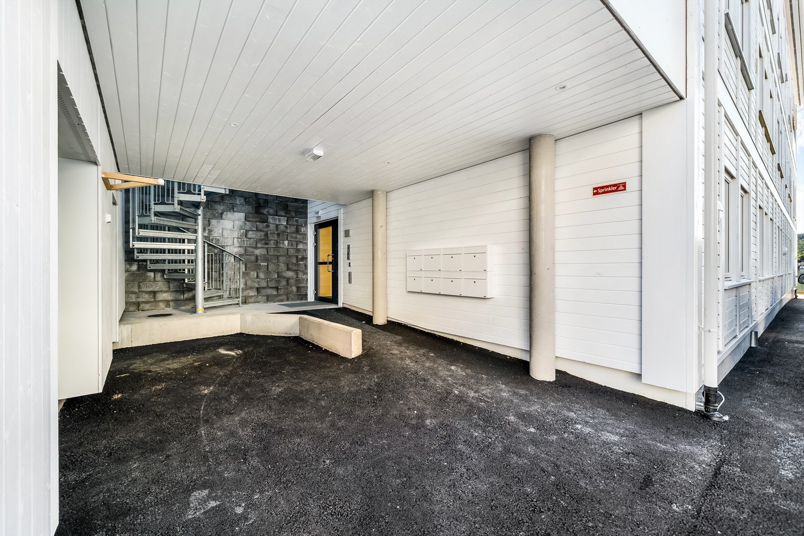 Inngangsparti Galleribilde