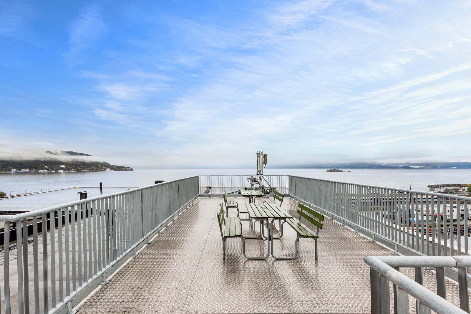 Felles takterrasse med fantastiske sol- og utsiktsforhold. Galleribilde