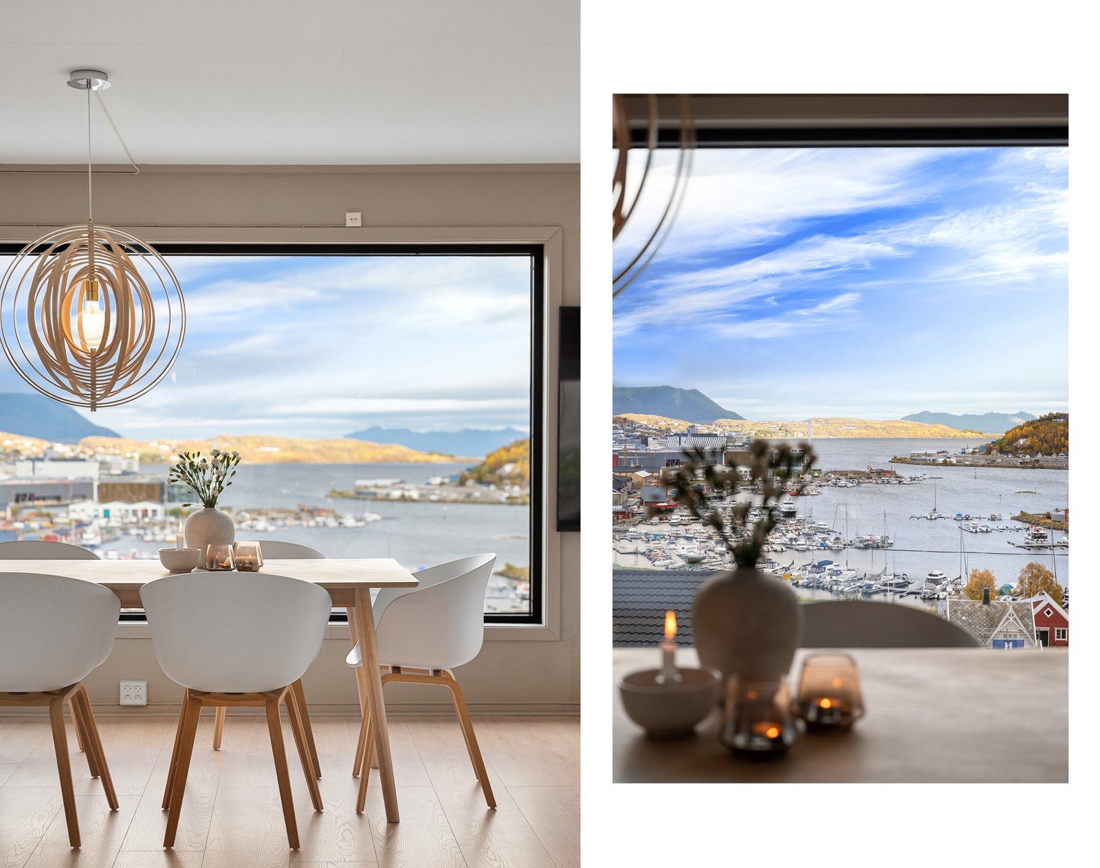 Panoramautsikt fra spisestua Galleribilde