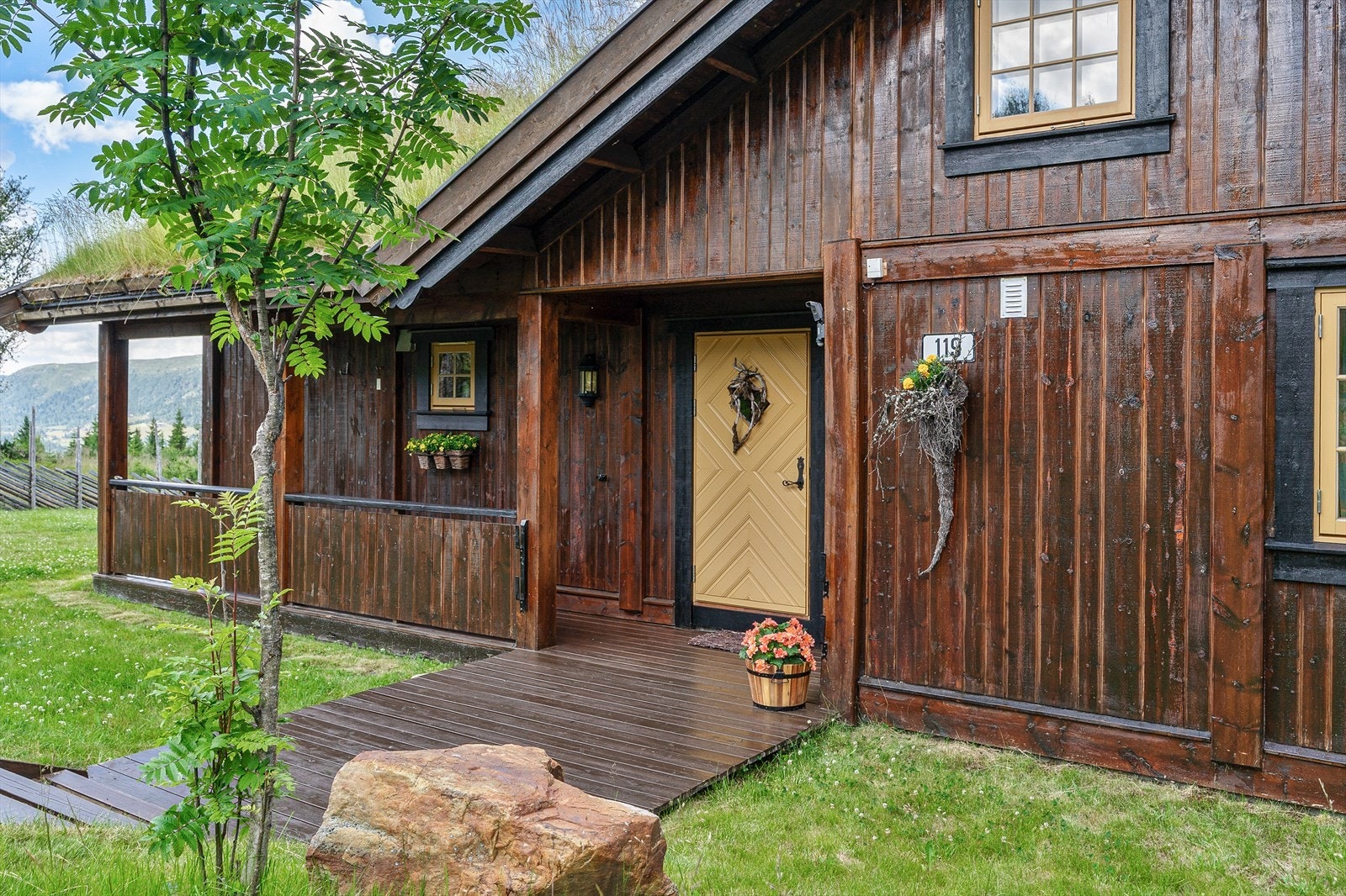 Inngangspartiet. Galleribilde