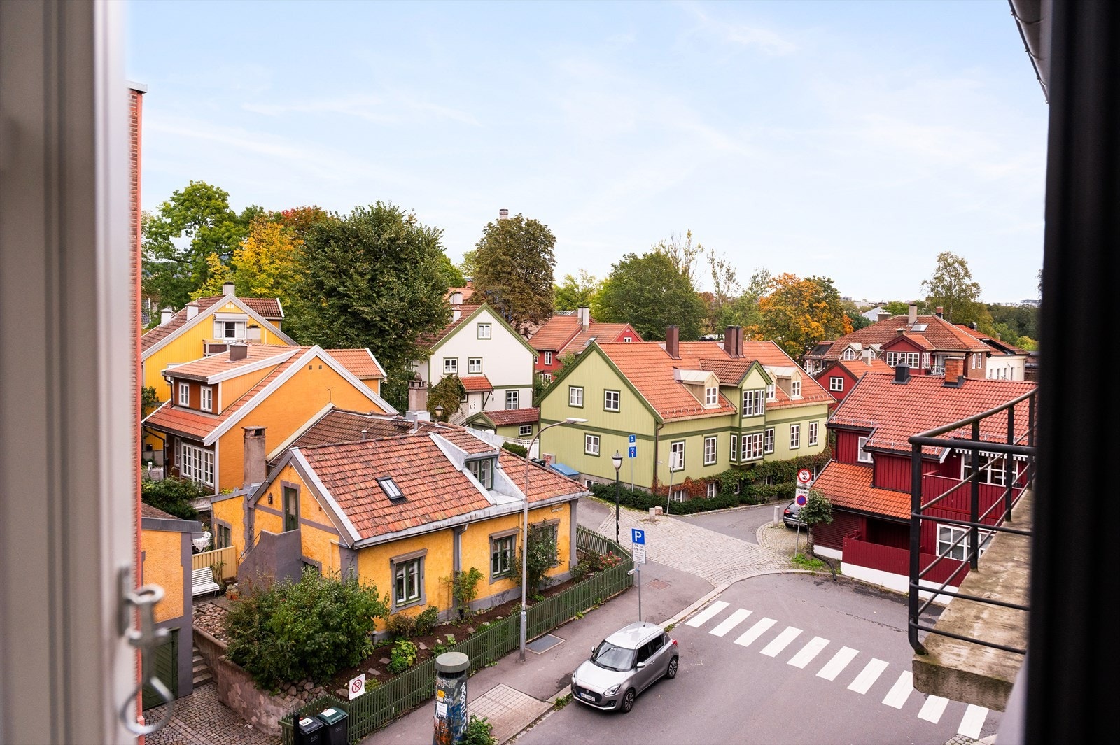 Her vil du kunne bo stille og sentralt til. Galleribilde