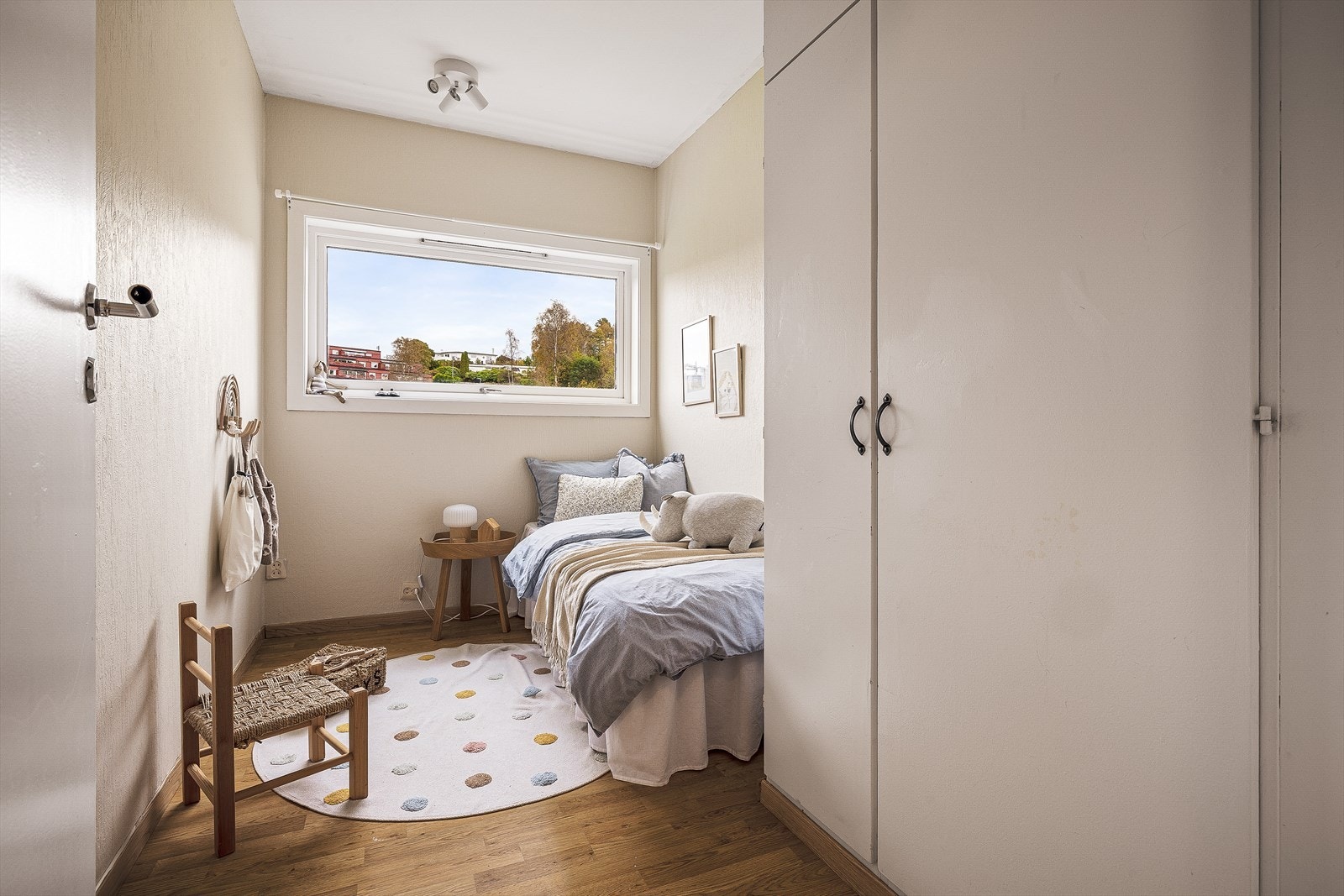 Soverom målt til 6,4 kvm. Galleribilde