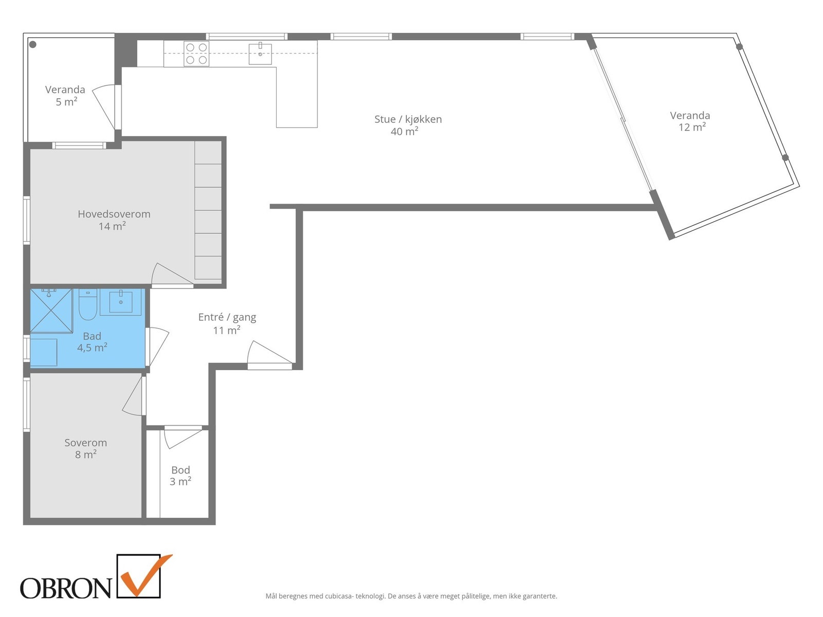 Planskisse. Galleribilde