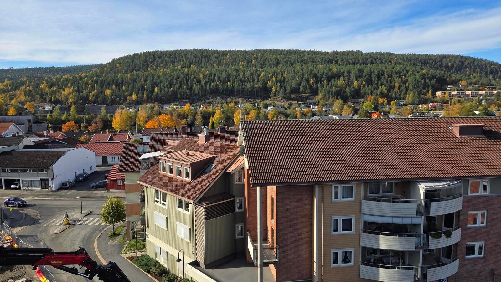 Utsikt vest fra gjeldende leilighet Galleribilde