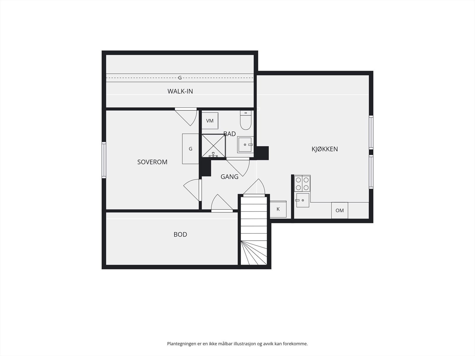 Plantegning 2. etasje. Galleribilde