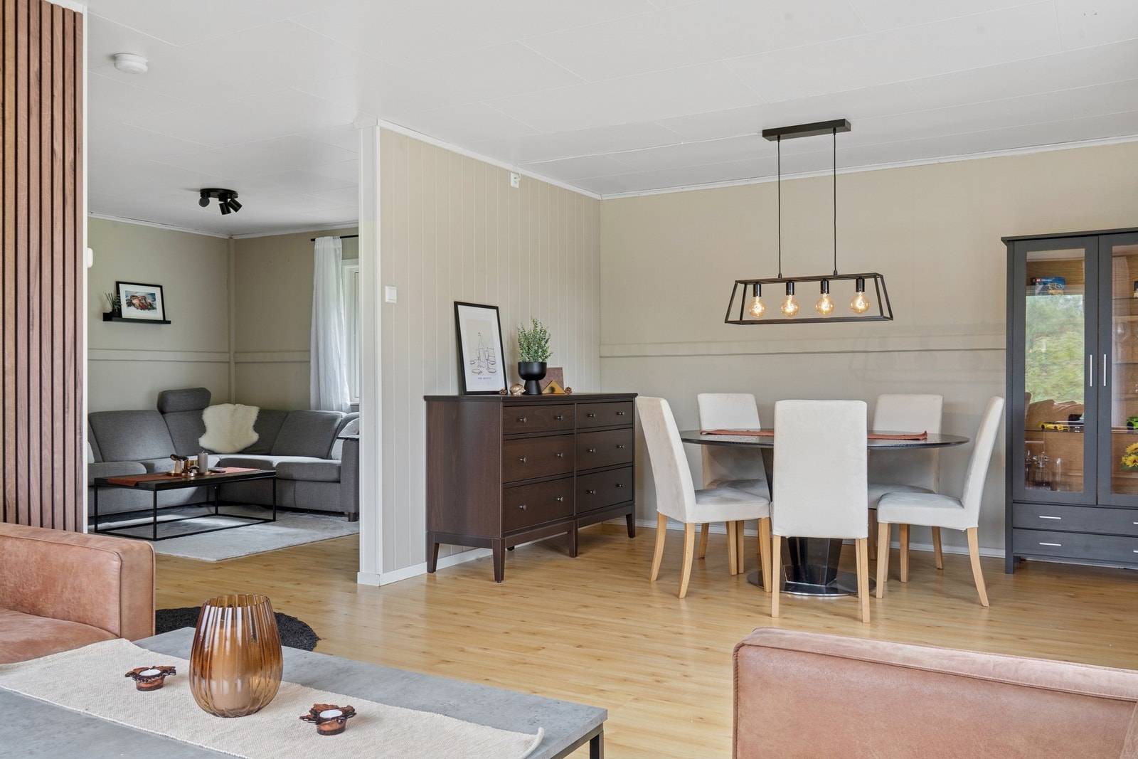 Her har man god plass til å invitere familie og venner over Galleribilde