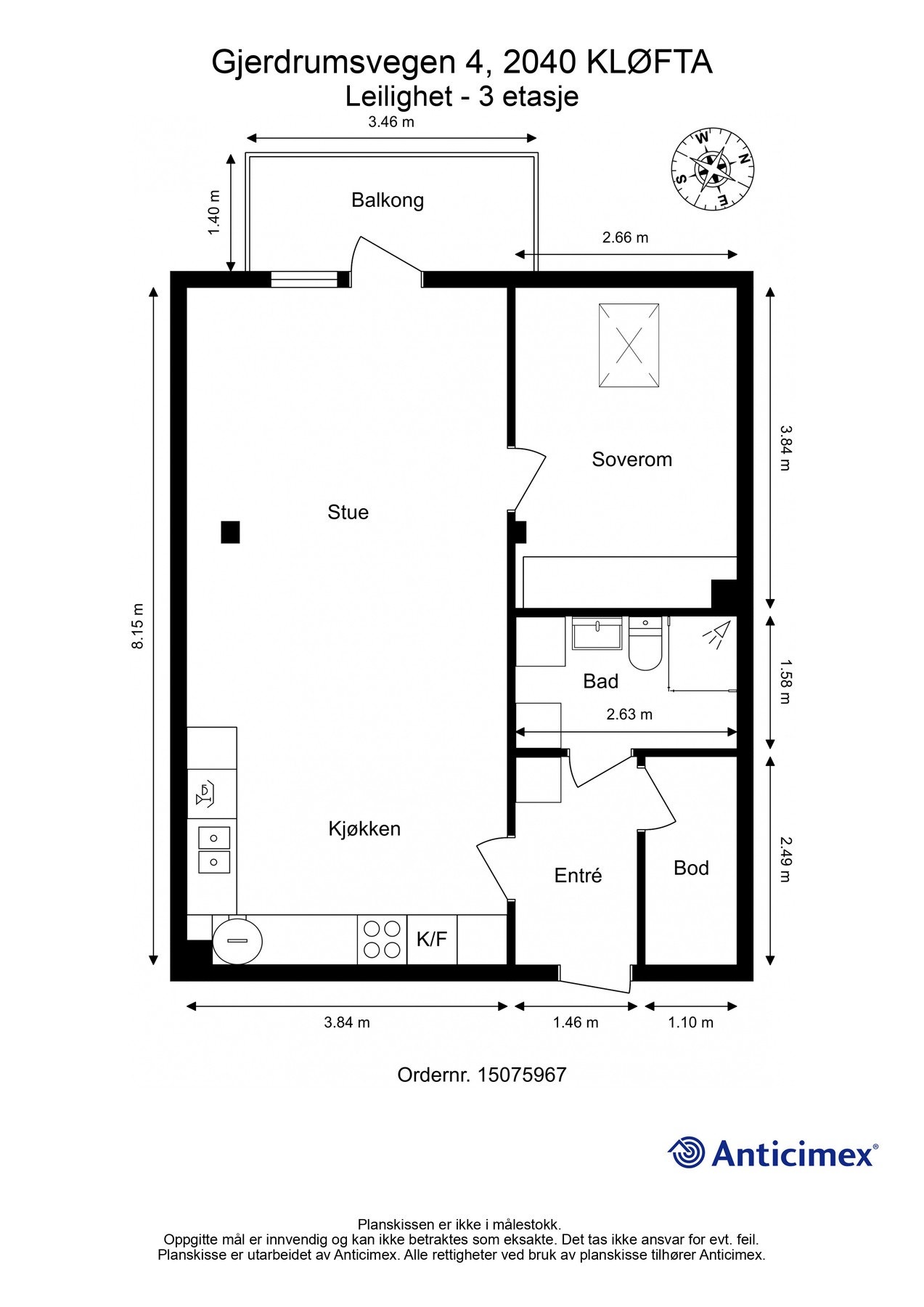 Plantegning. Galleribilde