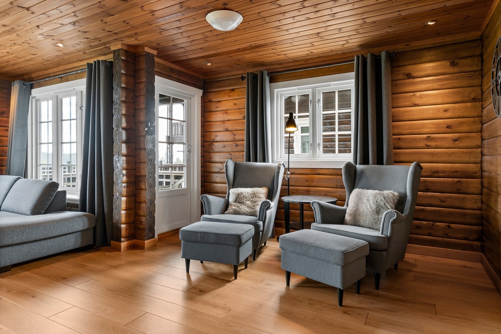 Her er det også utgang til uteområde. Galleribilde