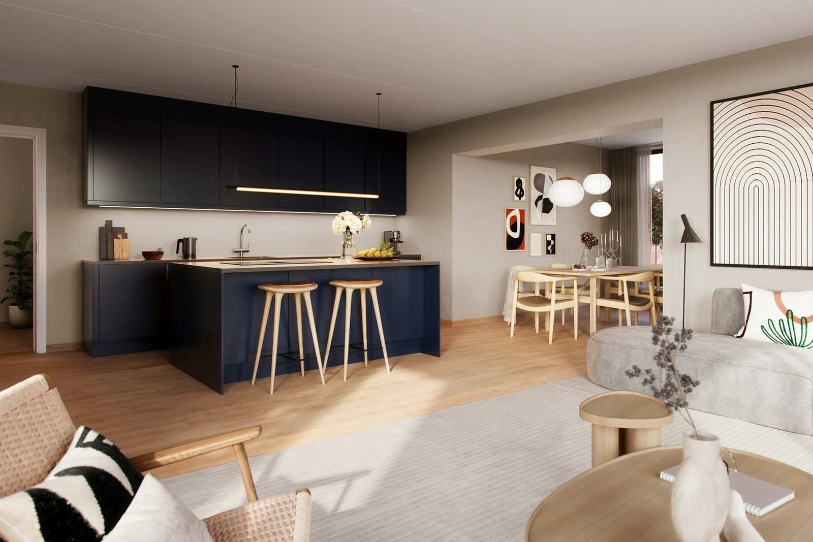 Illustrasjon. Galleribilde