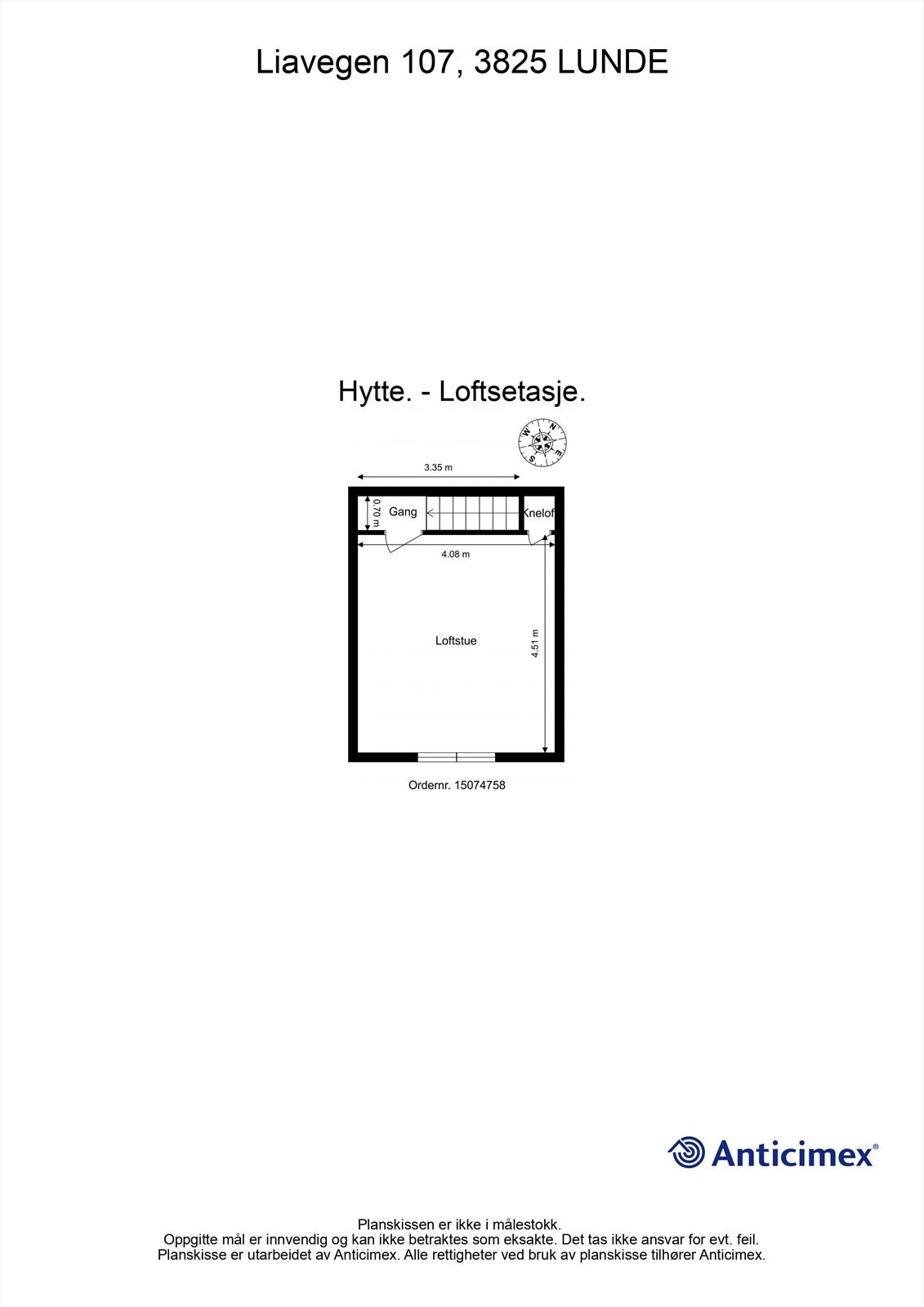 Plantegning 2.etg Galleribilde