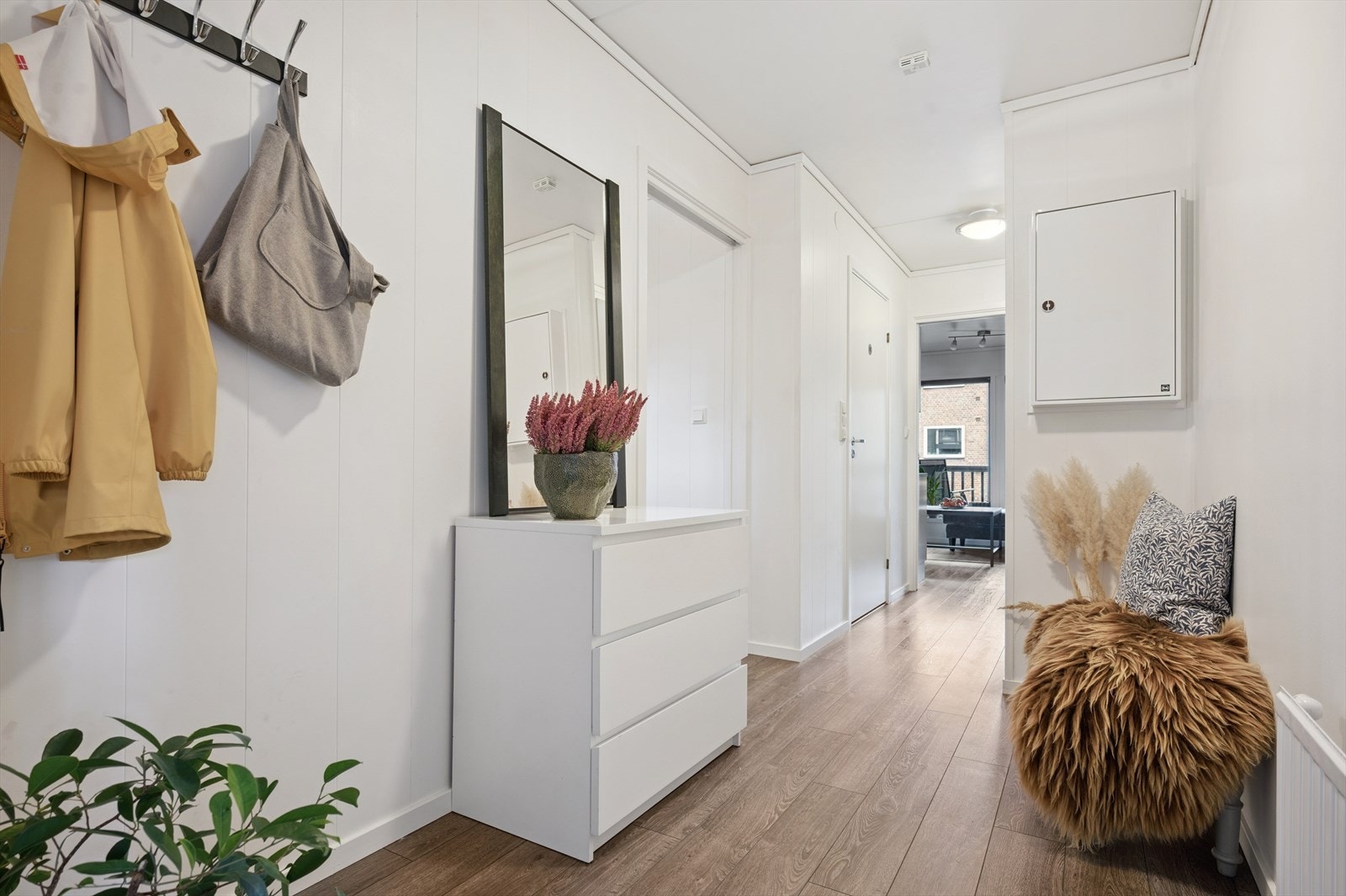 Velkommen inn til en hyggelig entré! Galleribilde