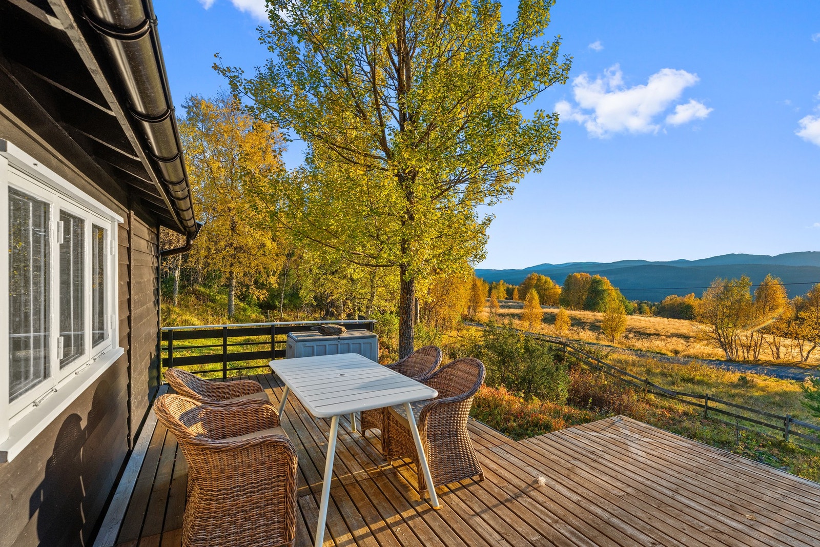 Her kan man nyte god utsikt. Galleribilde