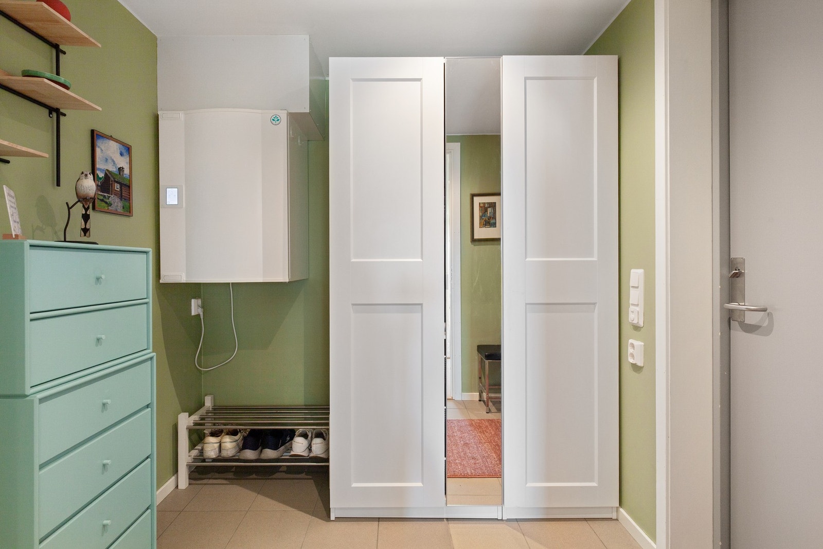 Flislagt inngangsparti/entré Galleribilde