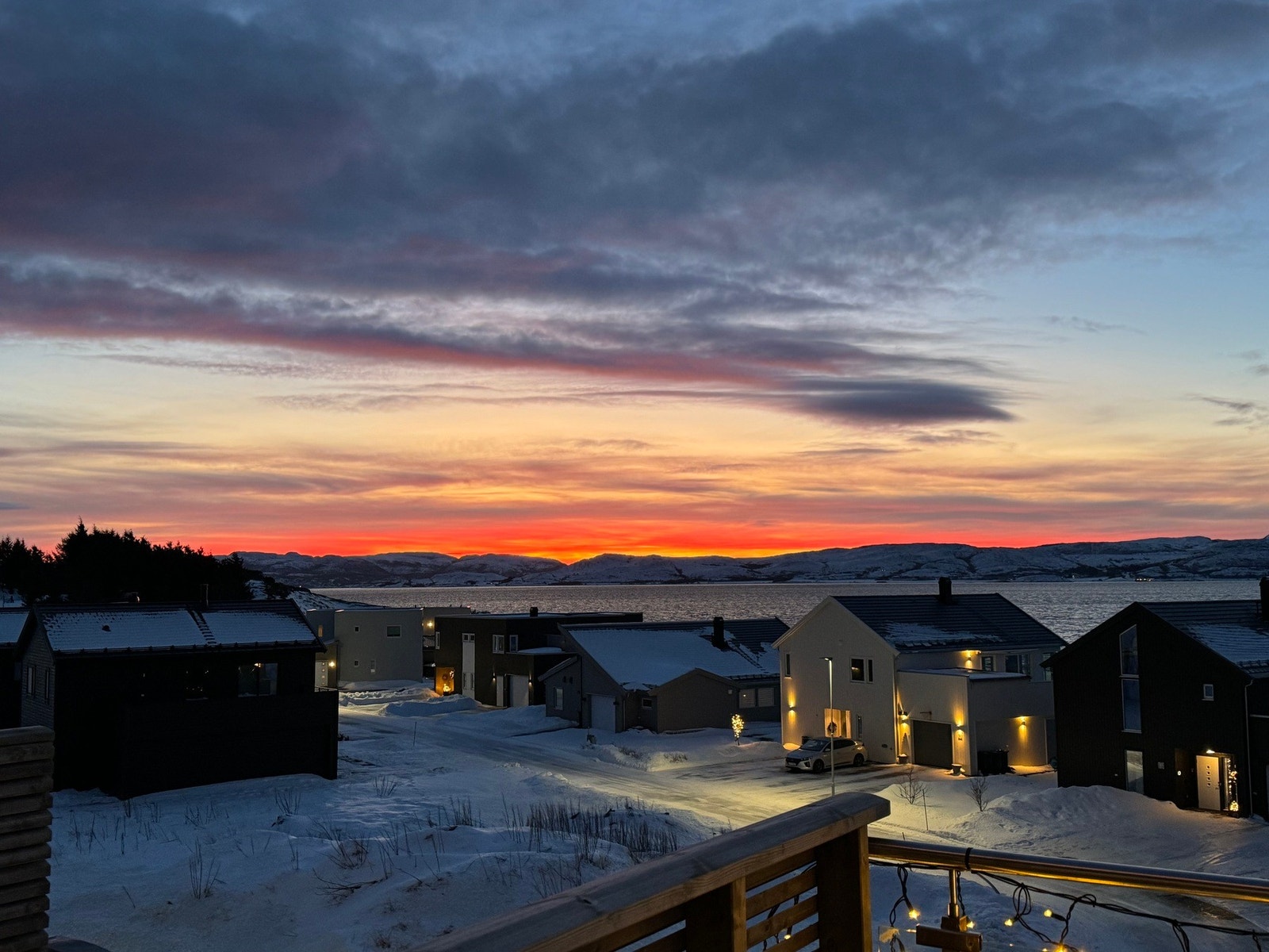 I Sjøsiden 77 har du mange soloppganger i vente... Galleribilde