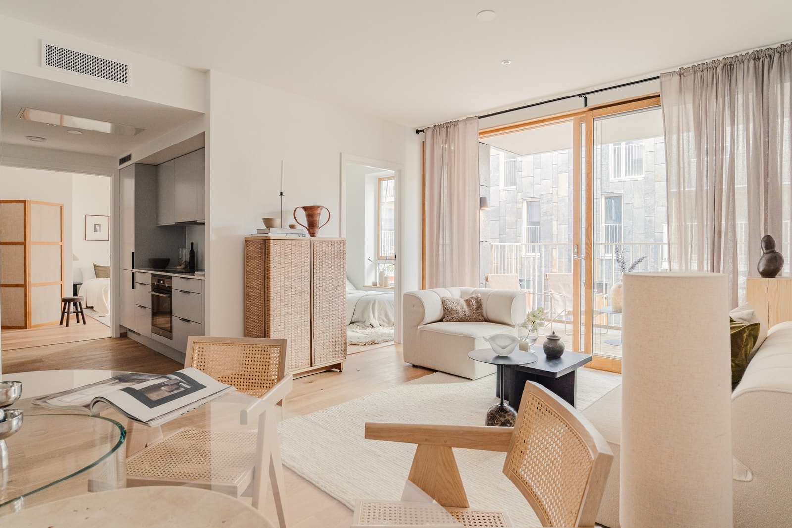 Énstavsparkett i leiligheten.
Foto: Kevin Fauske Galleribilde