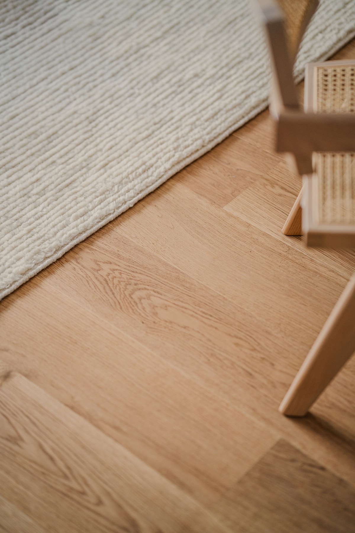 Tidsriktig parkettgulv. Galleribilde