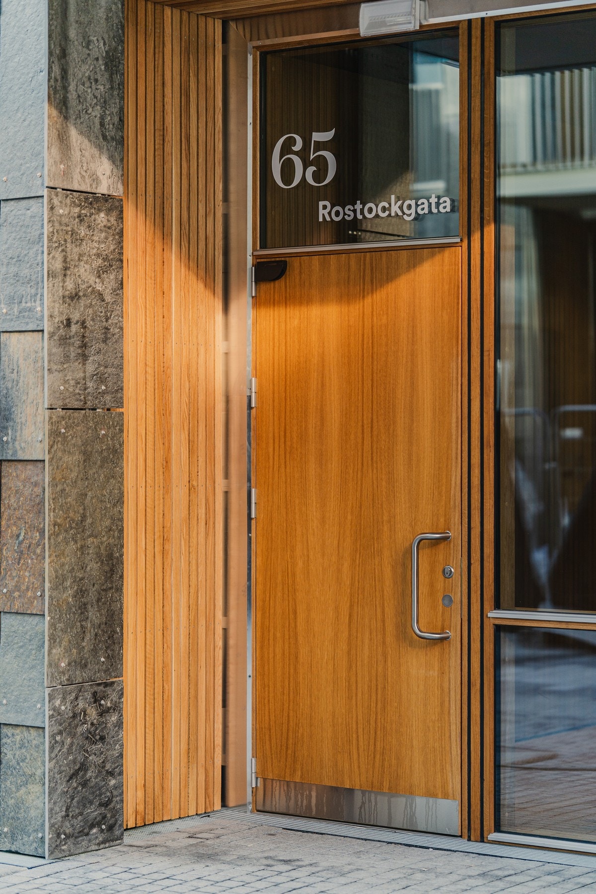 Representativt inngangsparti. Galleribilde