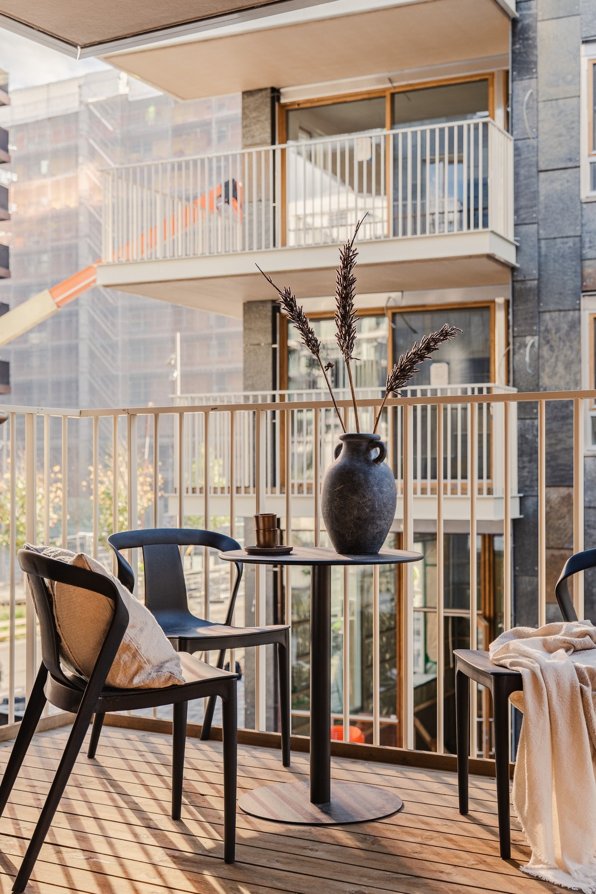 To balkonger på tilsammen 16 m2. Galleribilde