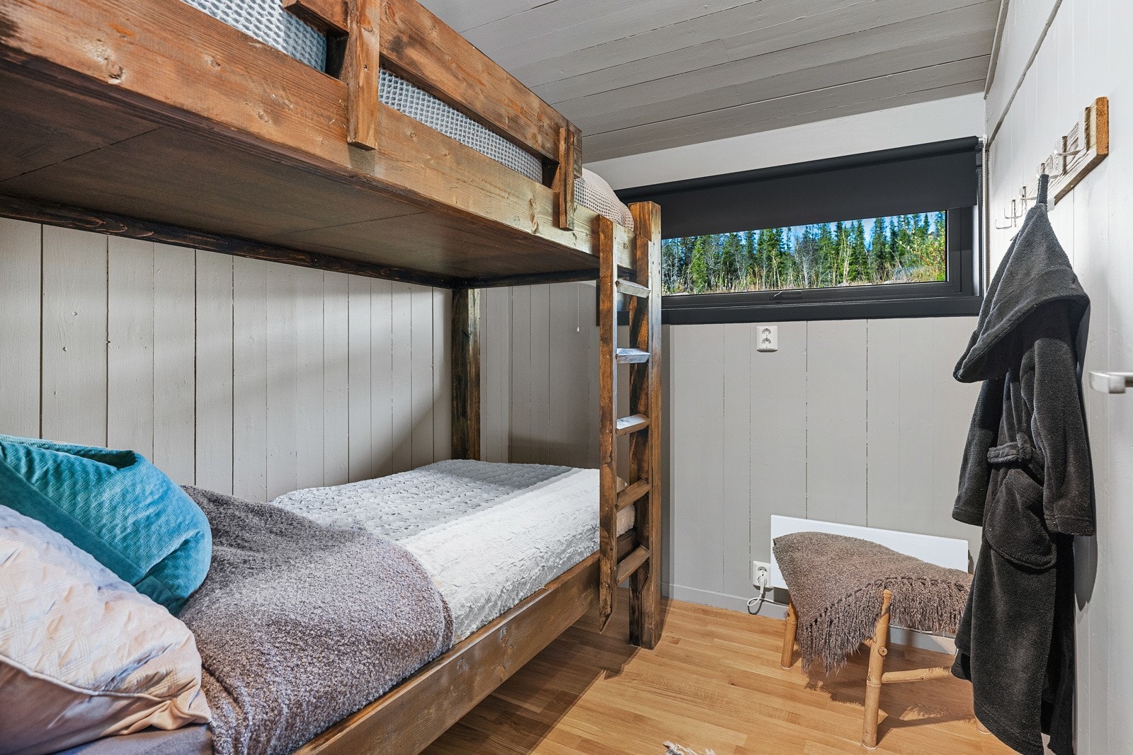 Soverom III innredet med køyeseng Galleribilde