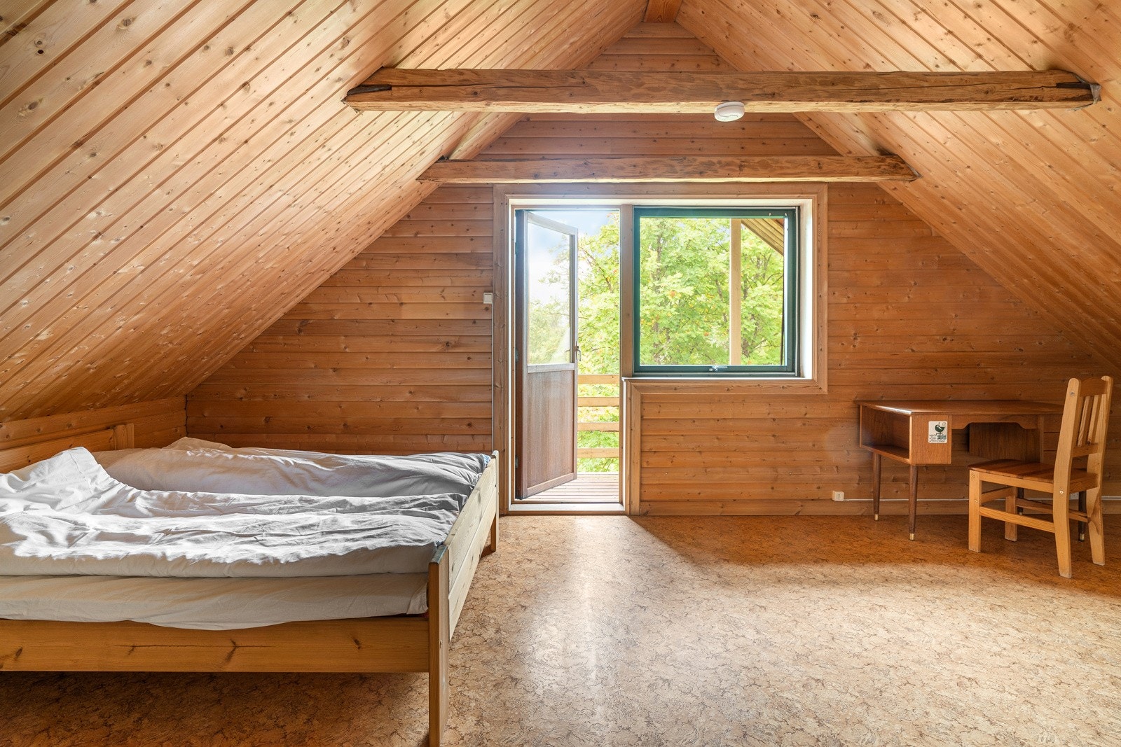 Utgang til en herlig balkong. Galleribilde